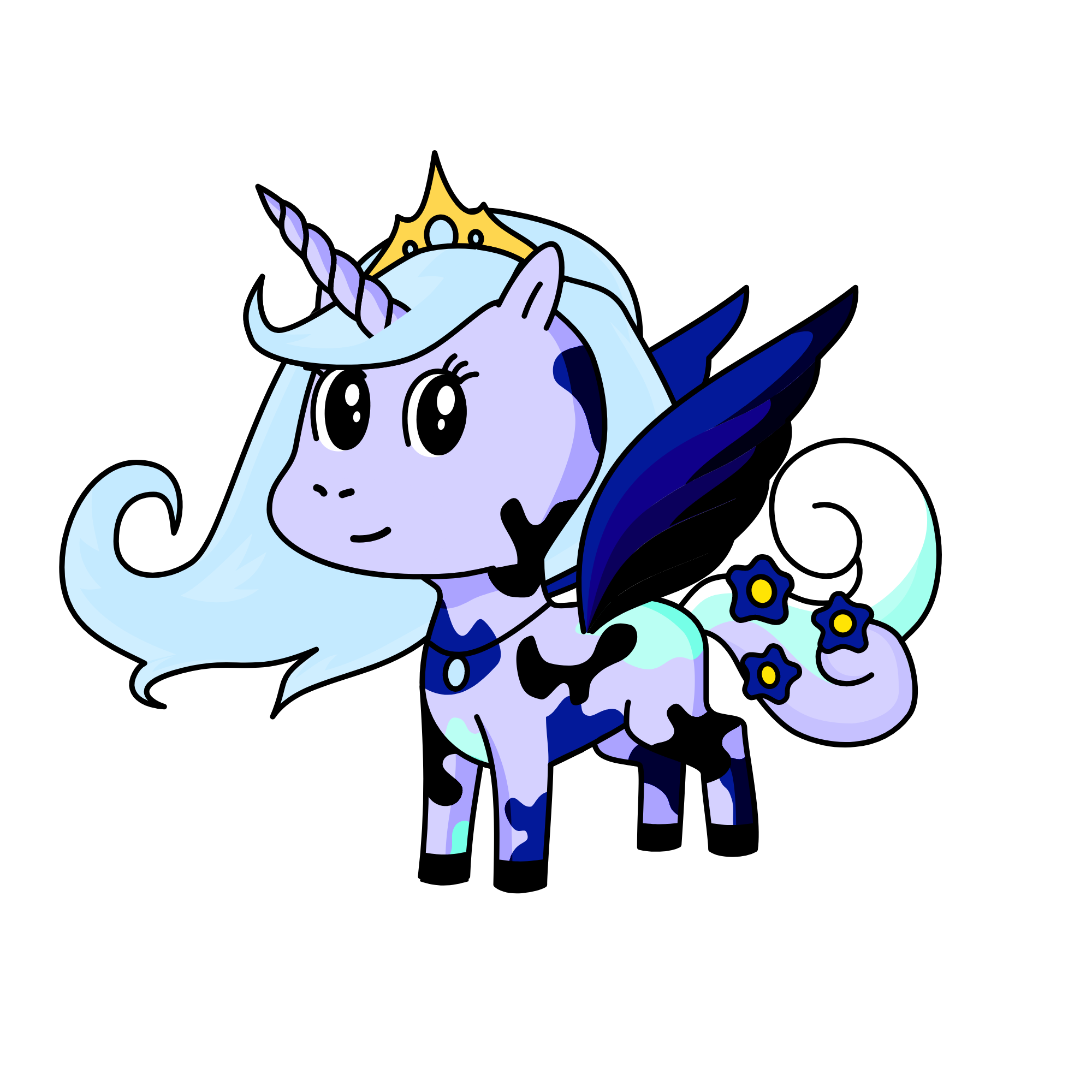 MoonShade Cloud Of The Mystic Land, the unicorn