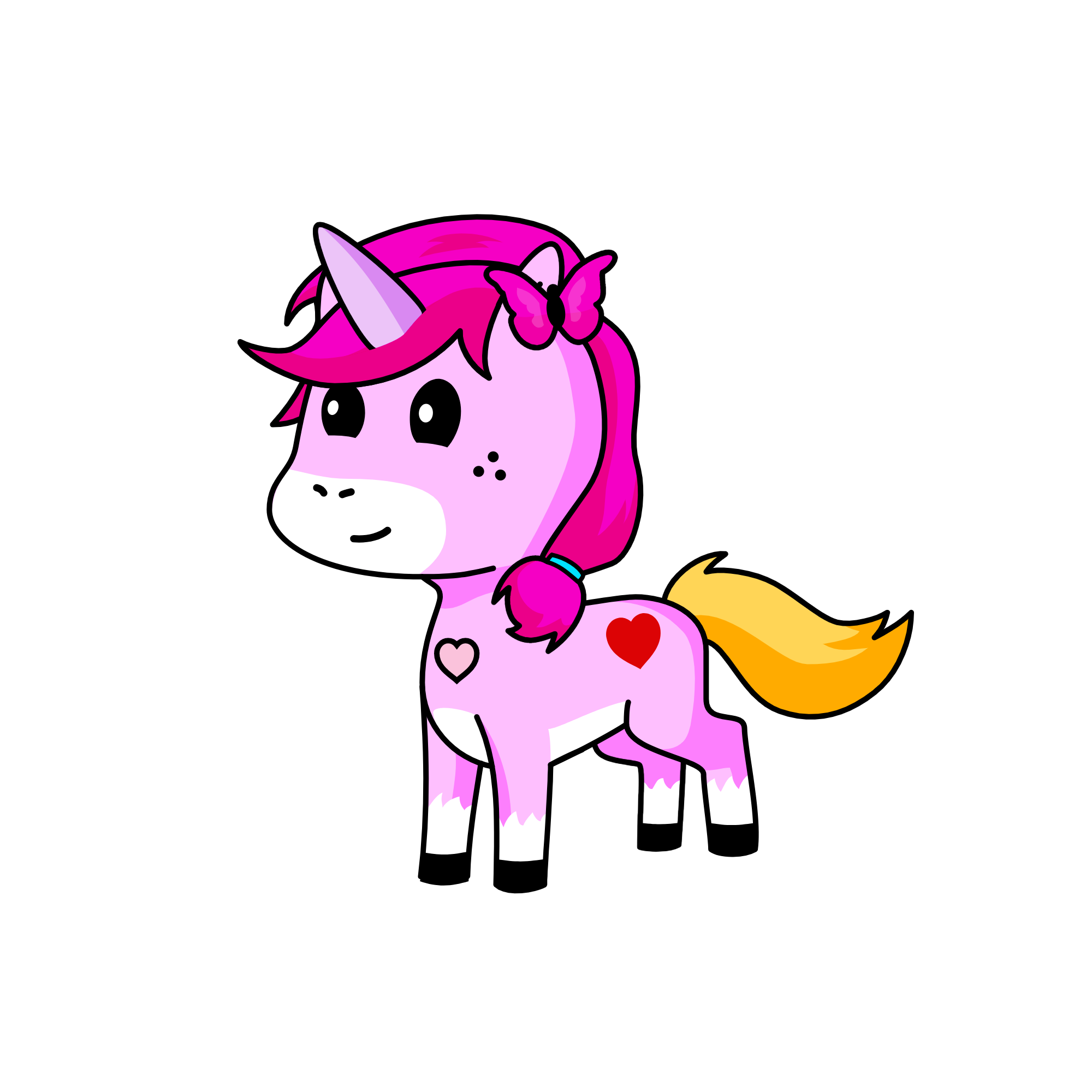 mia, the unicorn