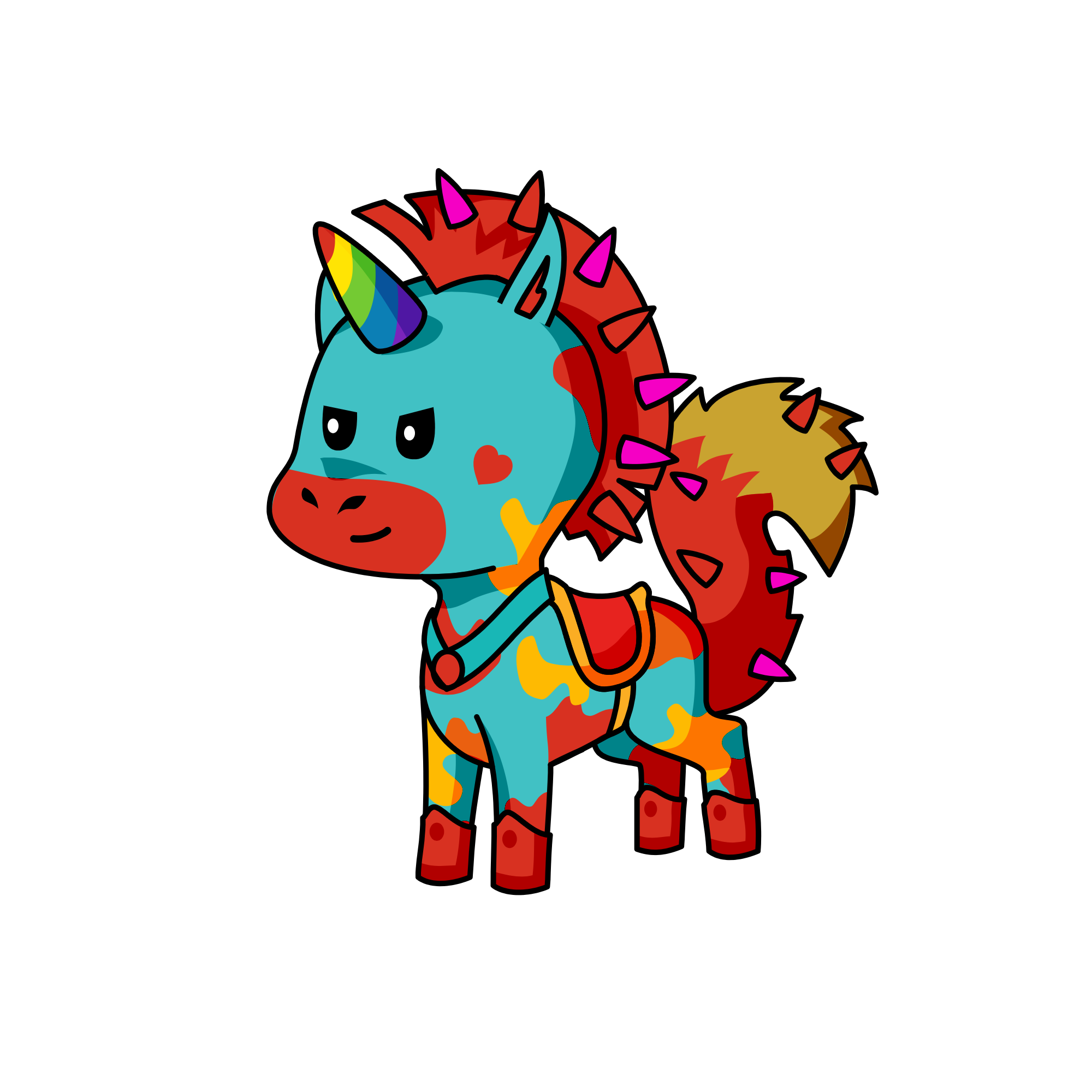 Ash, the unicorn