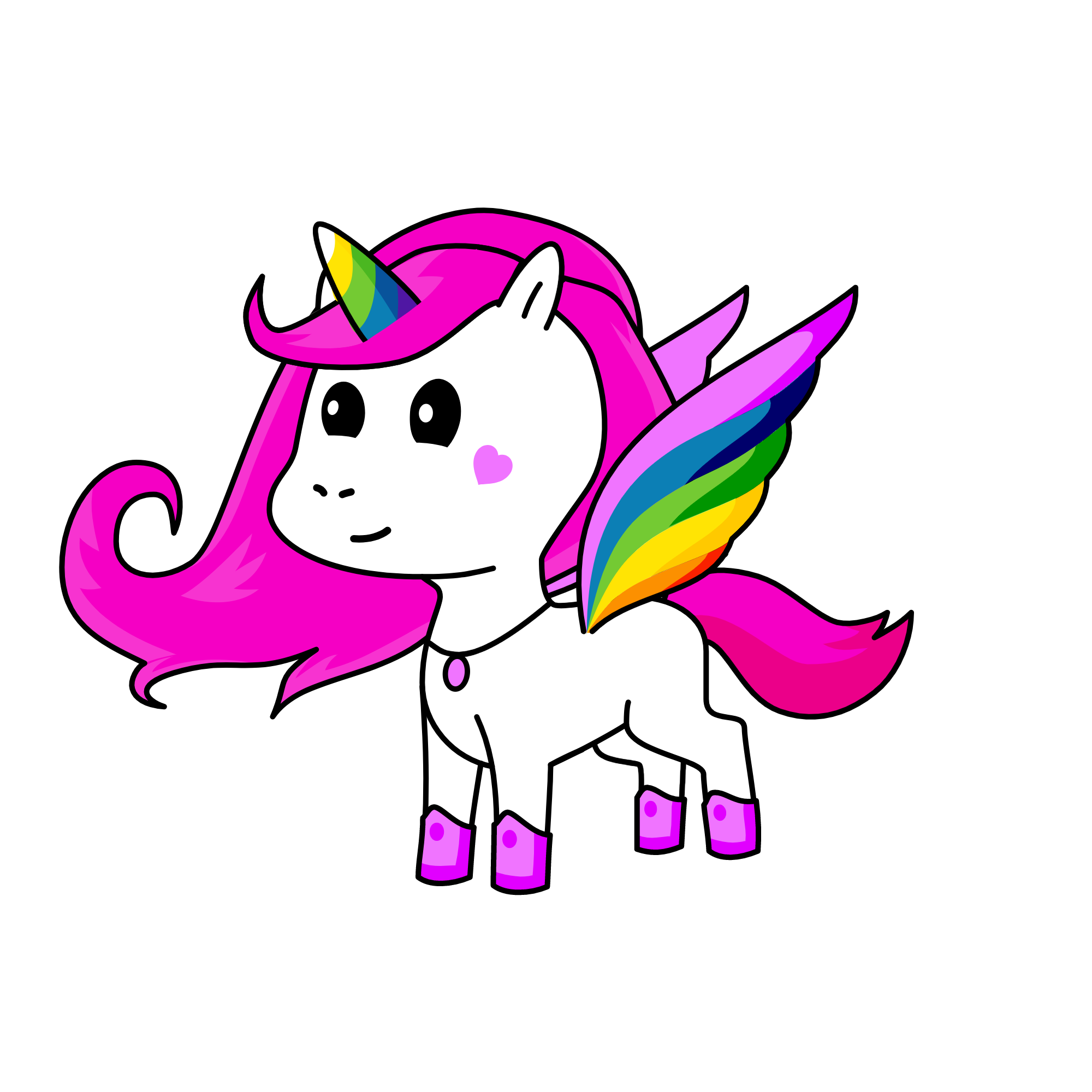 pinkie, the unicorn