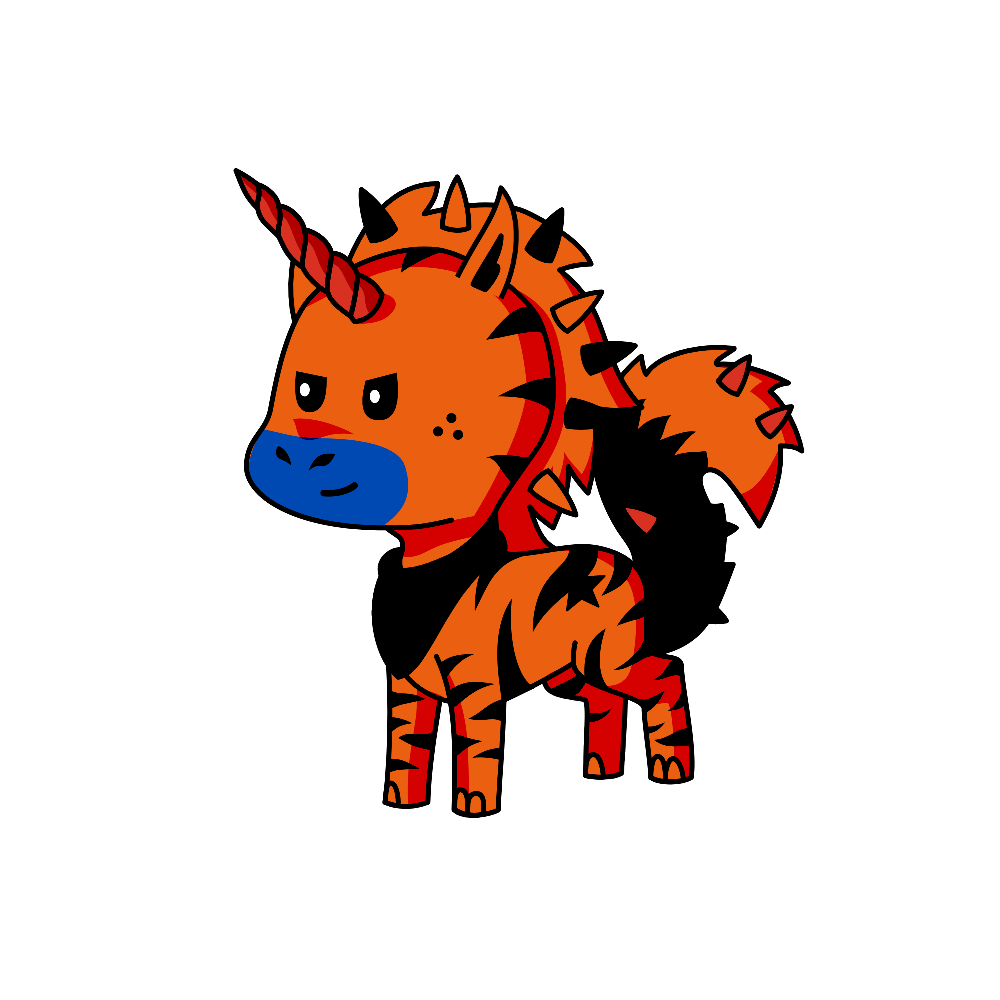Brick, the unicorn