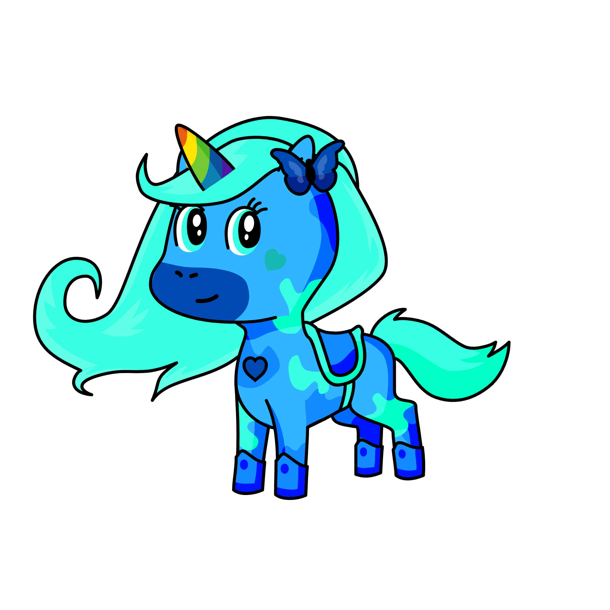 FROZEN, the unicorn