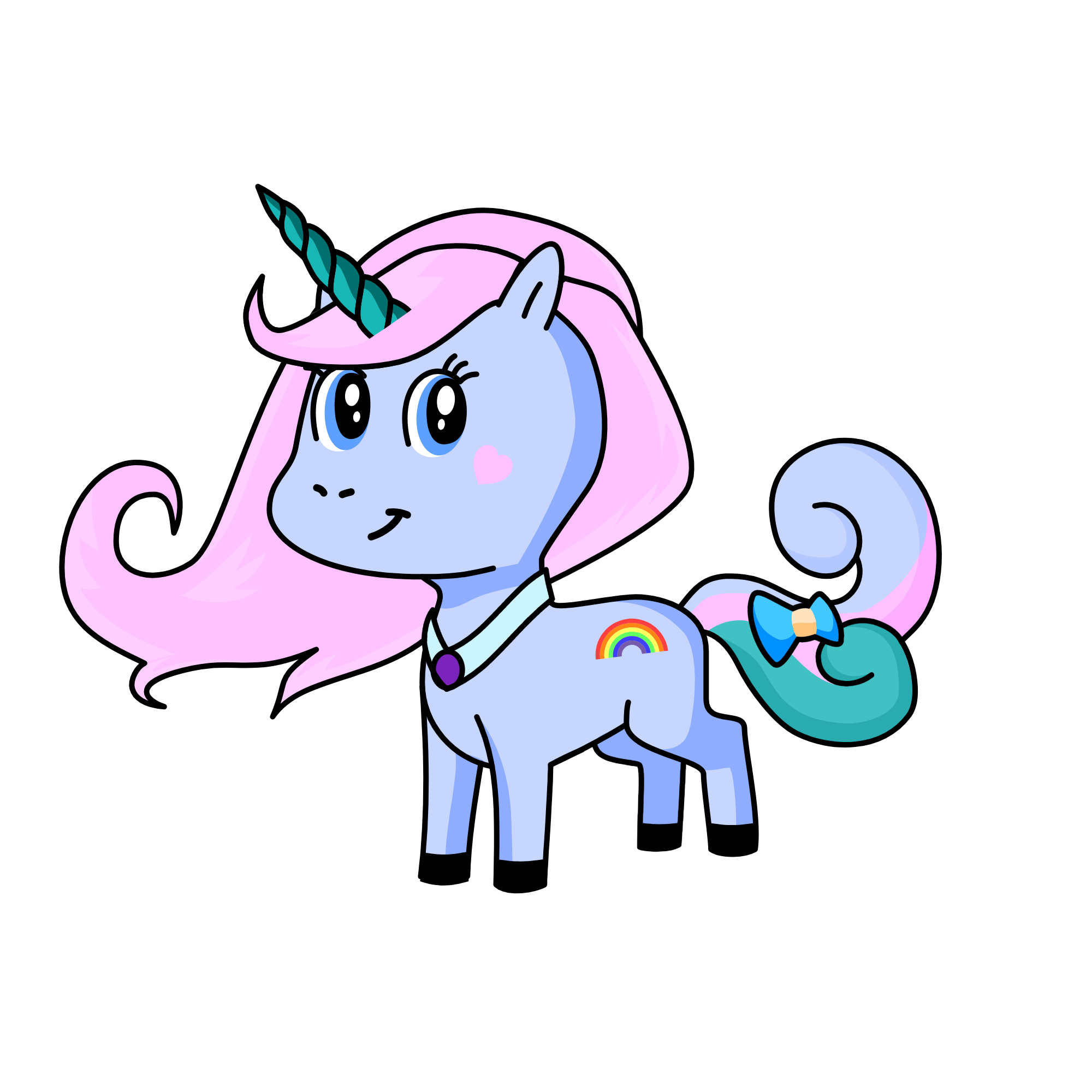 Jasmine, the unicorn