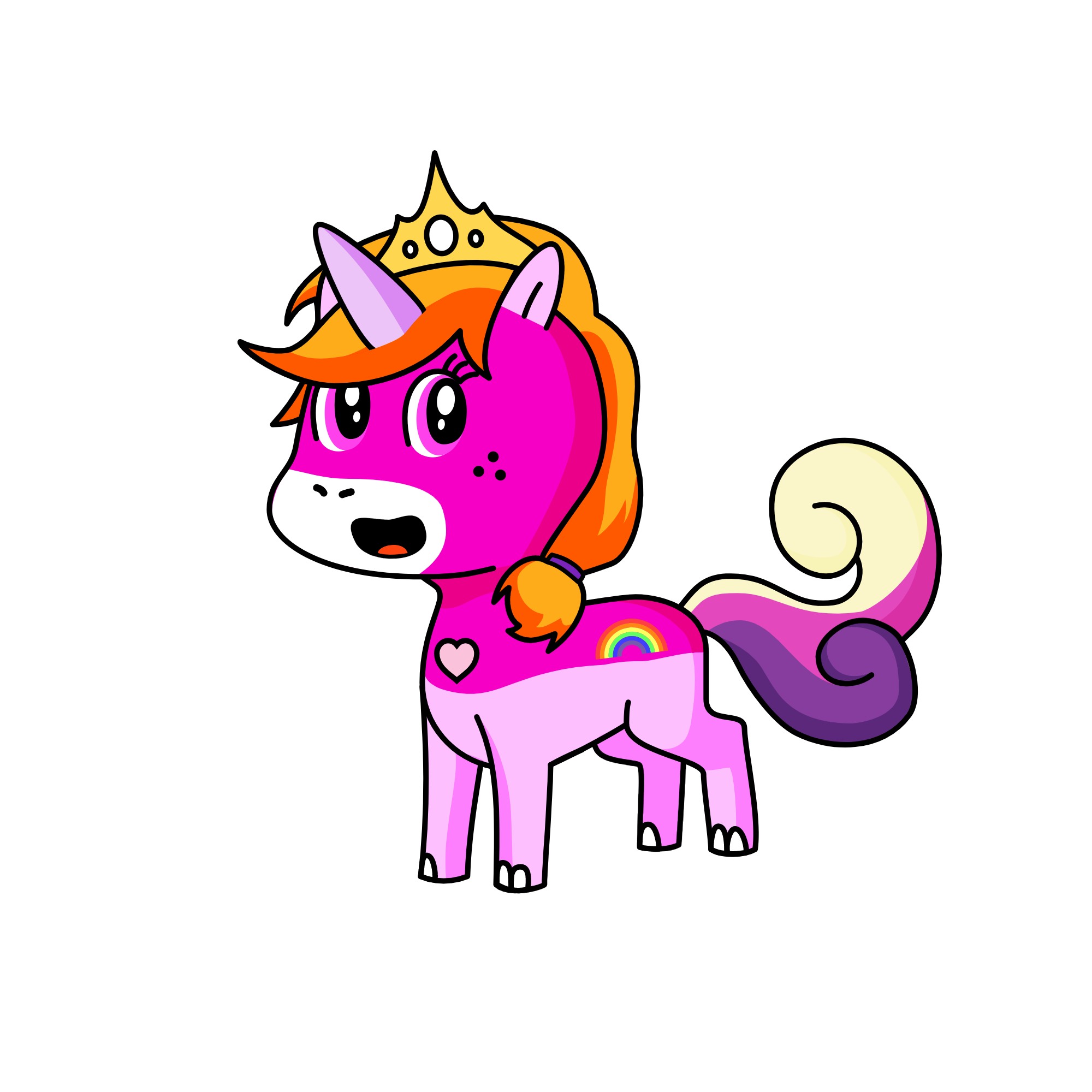 claysia, the unicorn
