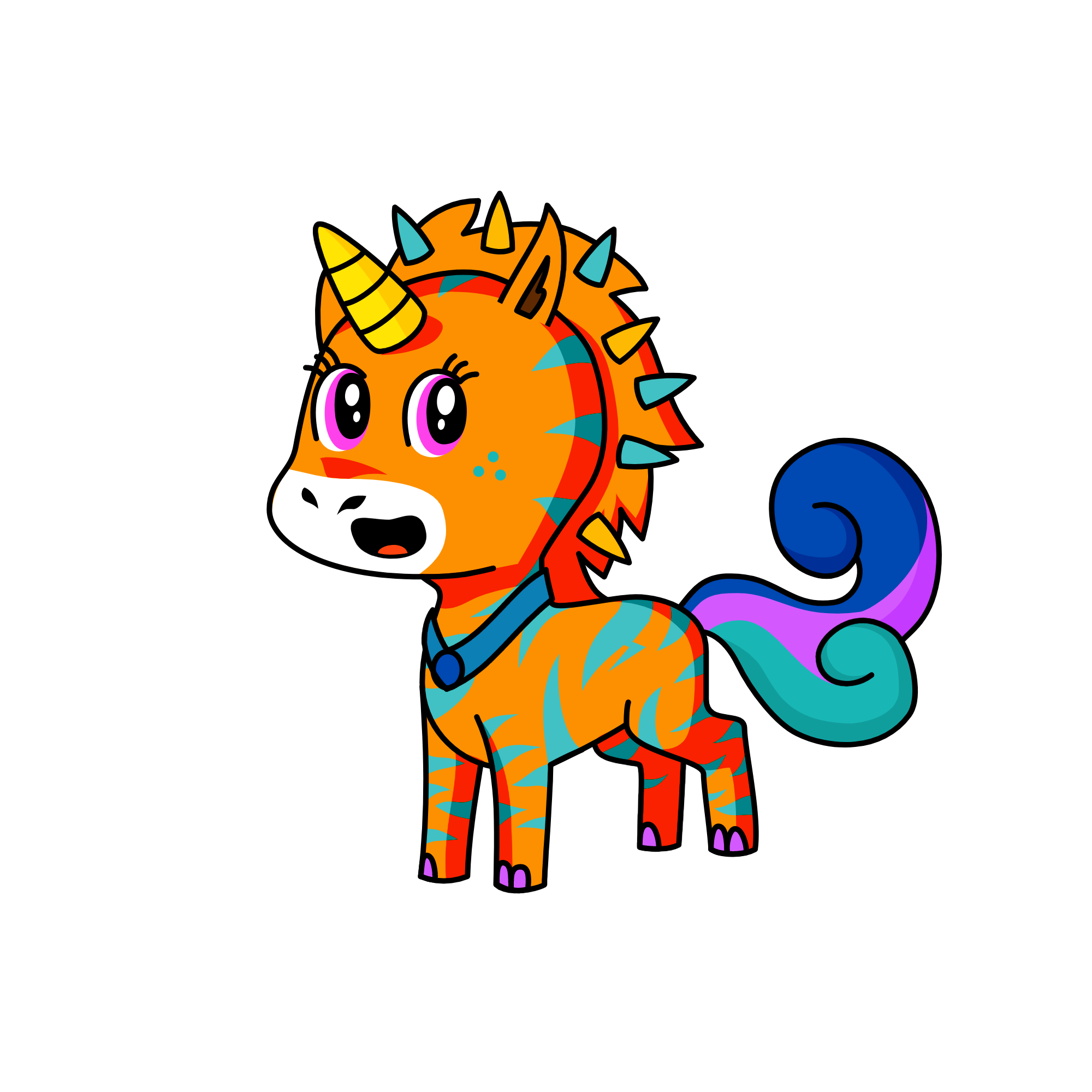 Sunny, the unicorn
