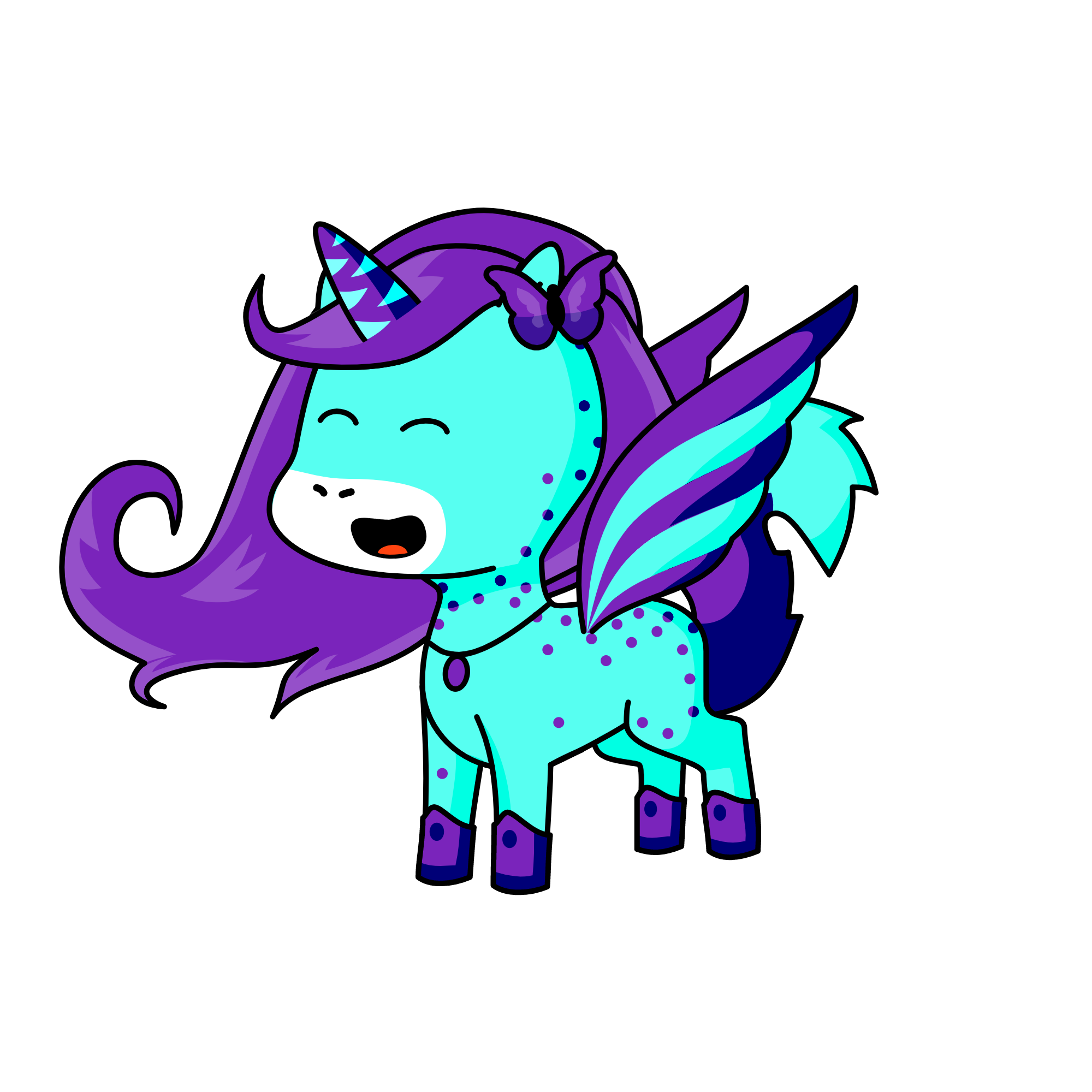 Macchiato, the unicorn