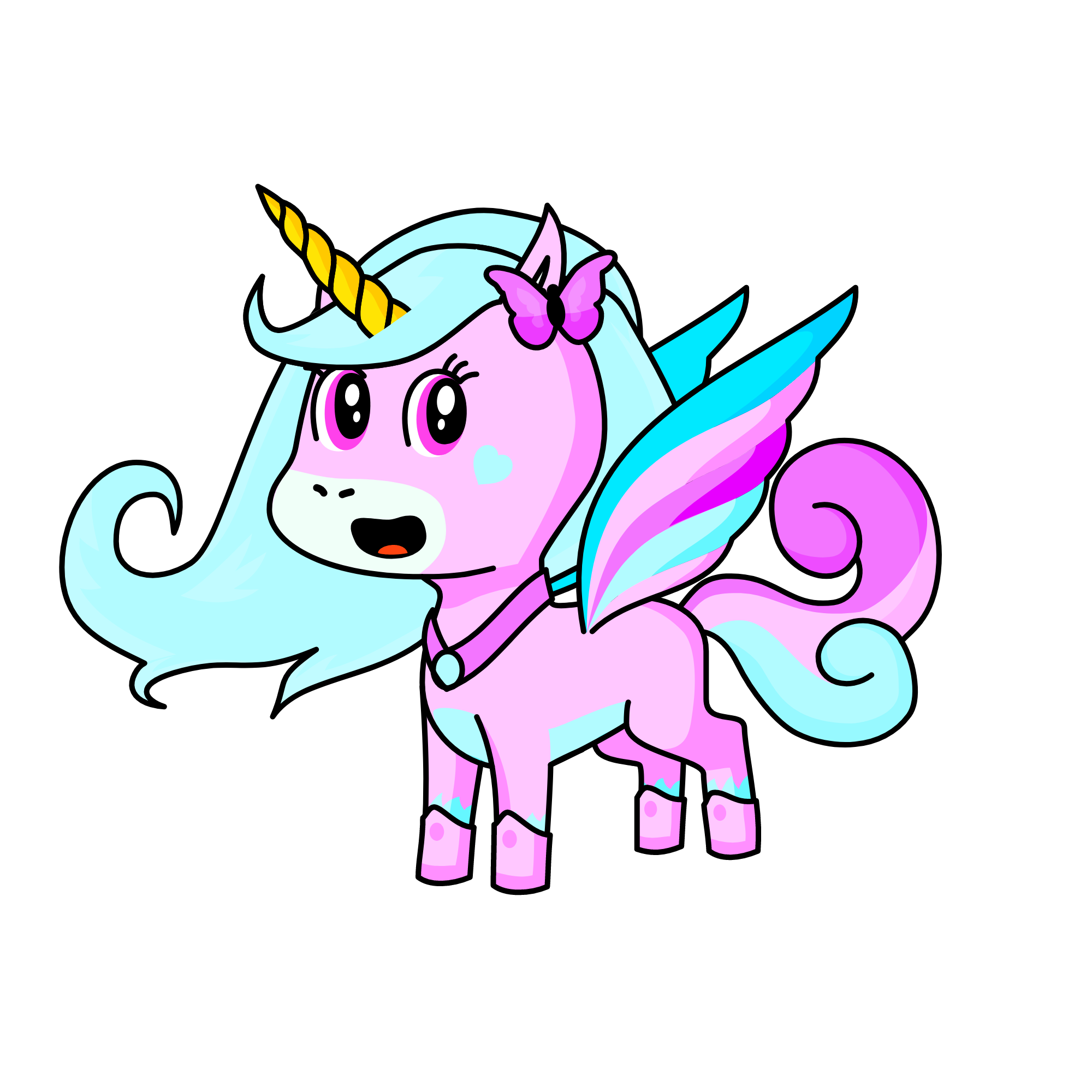 Show Girl, the unicorn