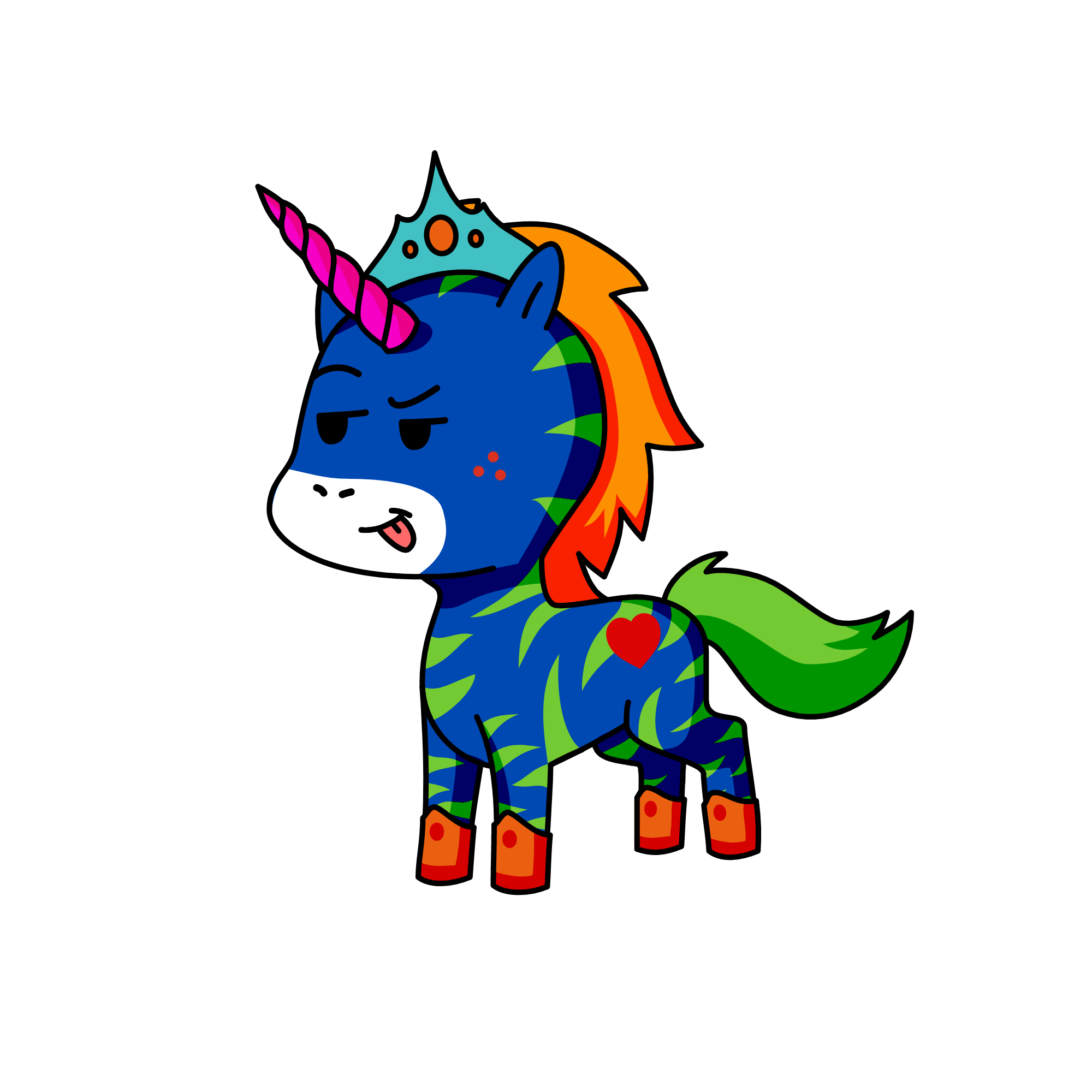 maan, the unicorn