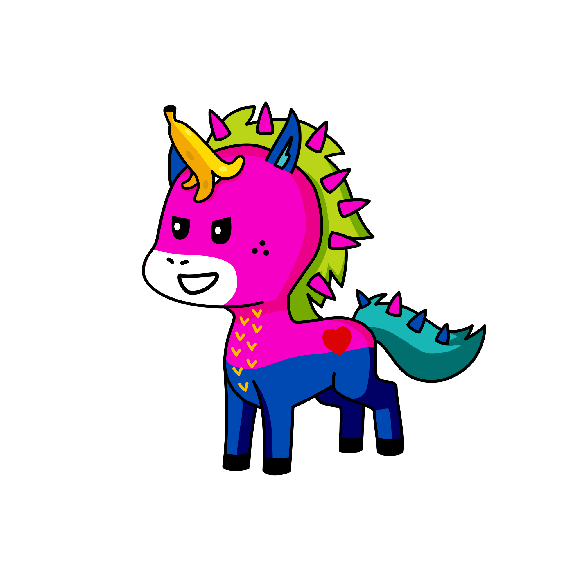 mia, the unicorn
