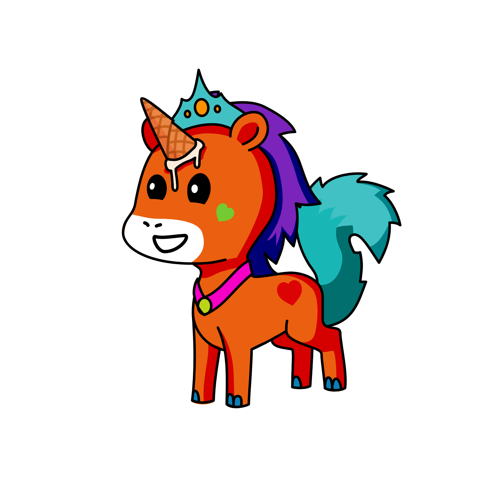 frimel, the unicorn