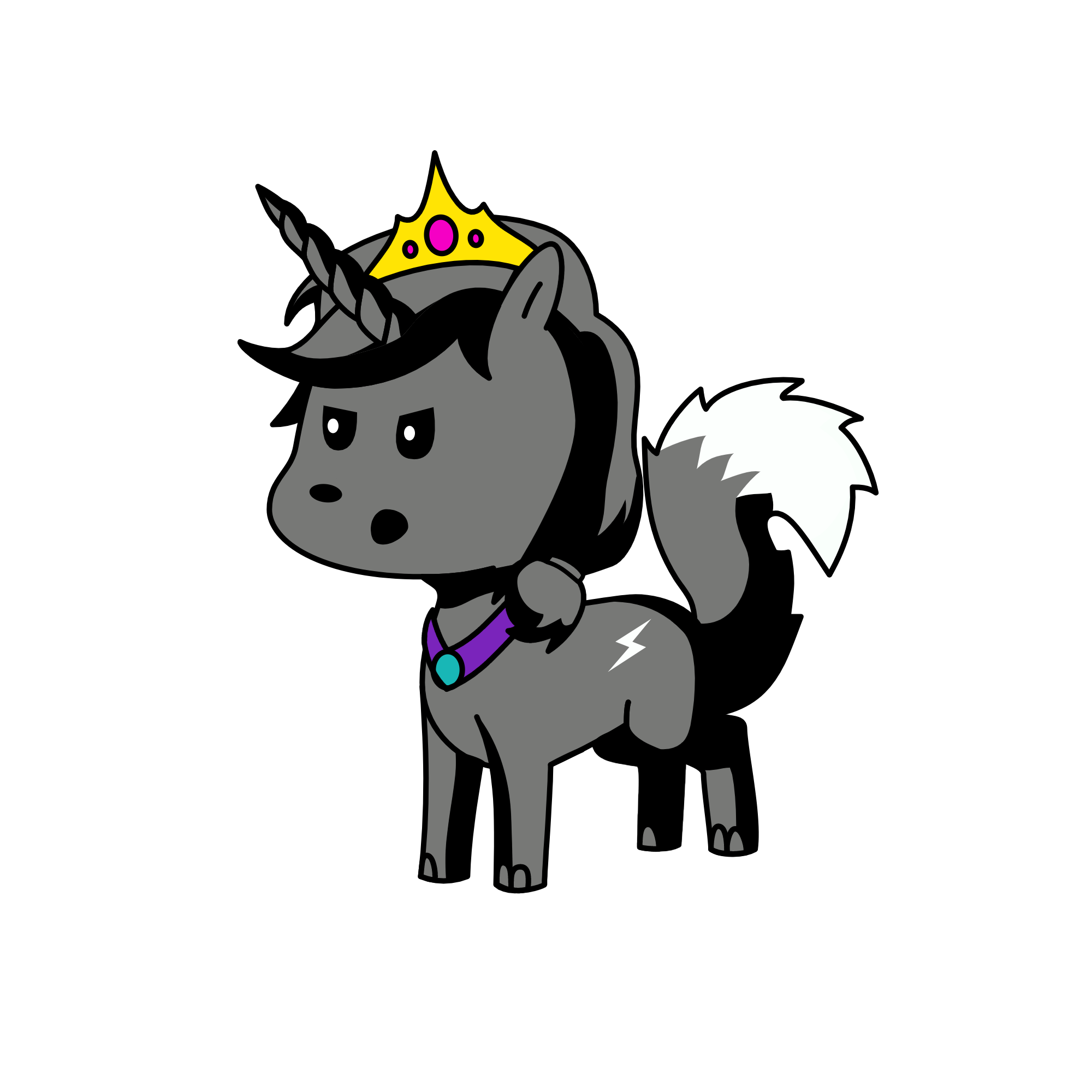 Queen Fang, the unicorn