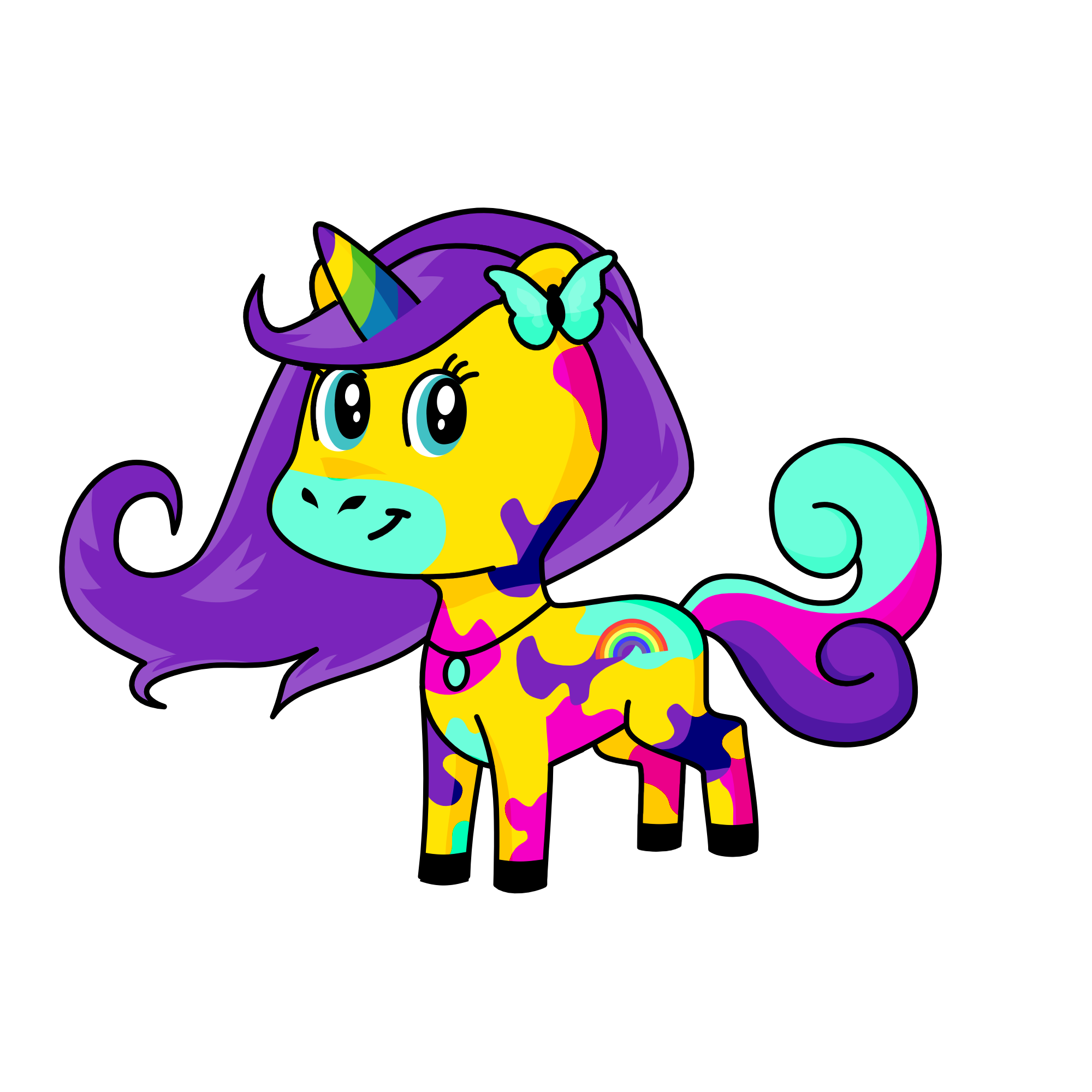 GG, the unicorn