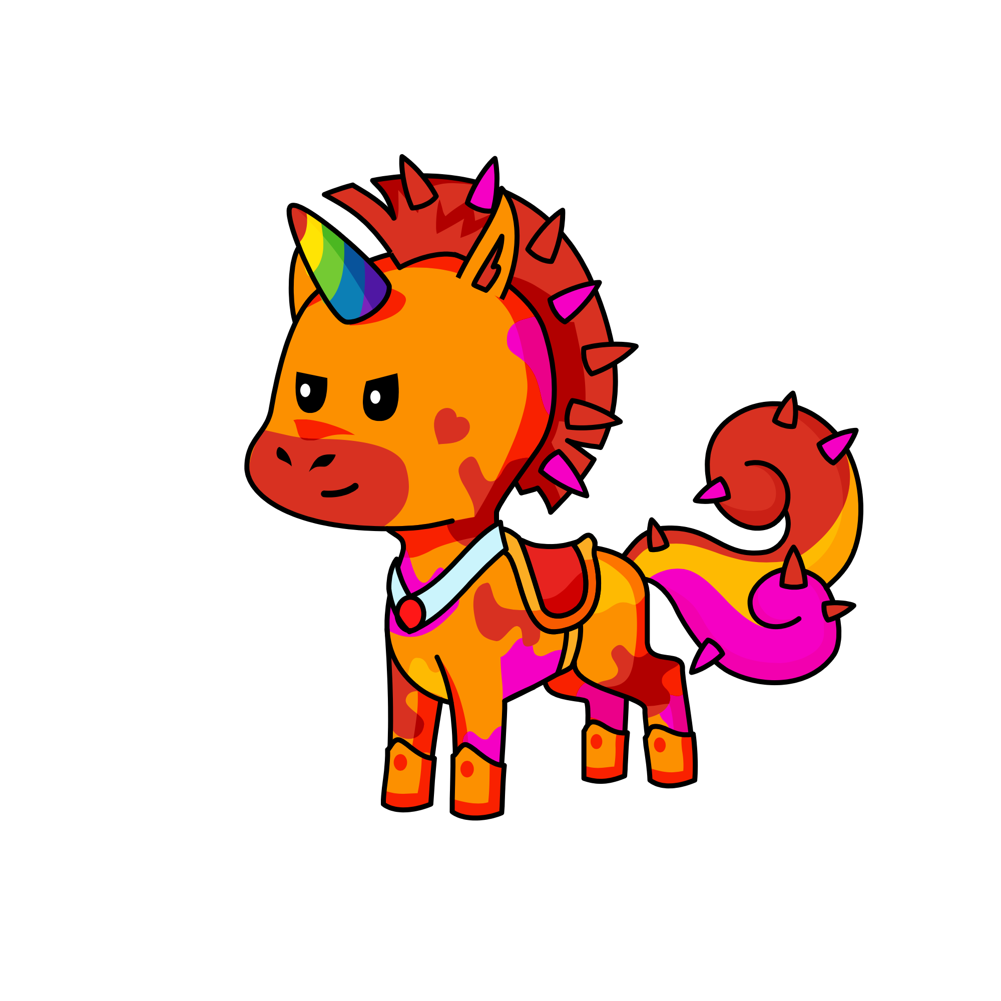 Ash, the unicorn
