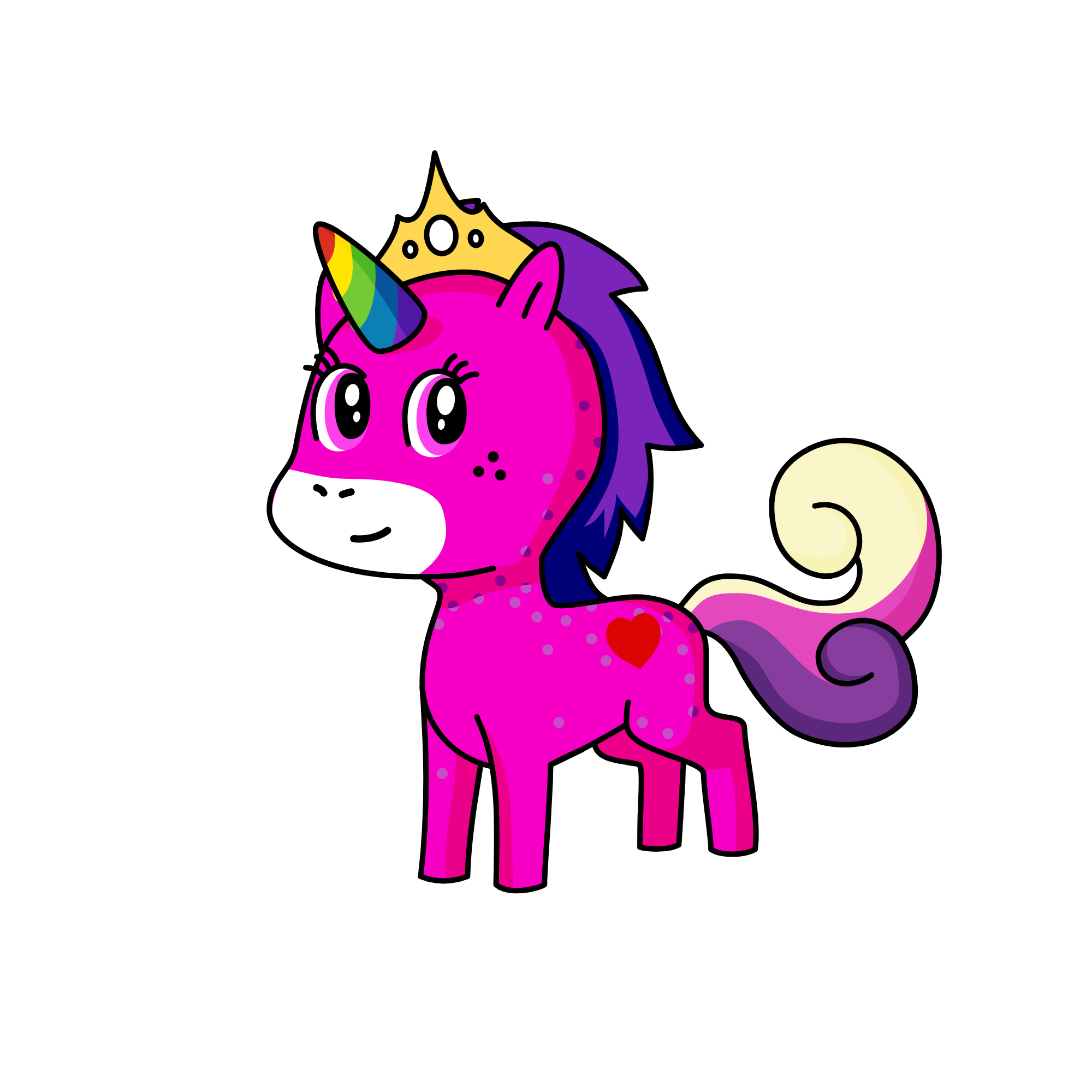 Sweety, the unicorn