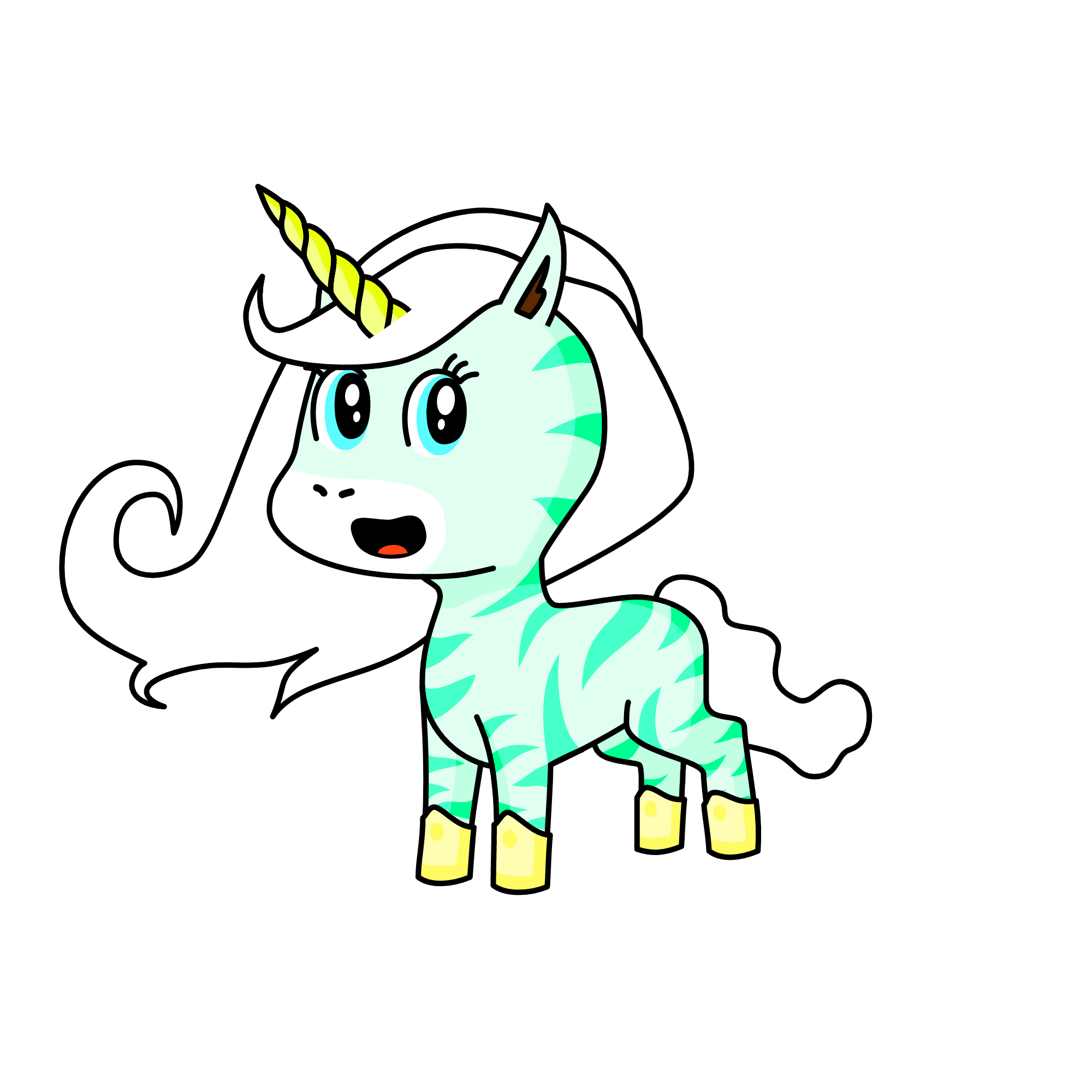 luna, the unicorn