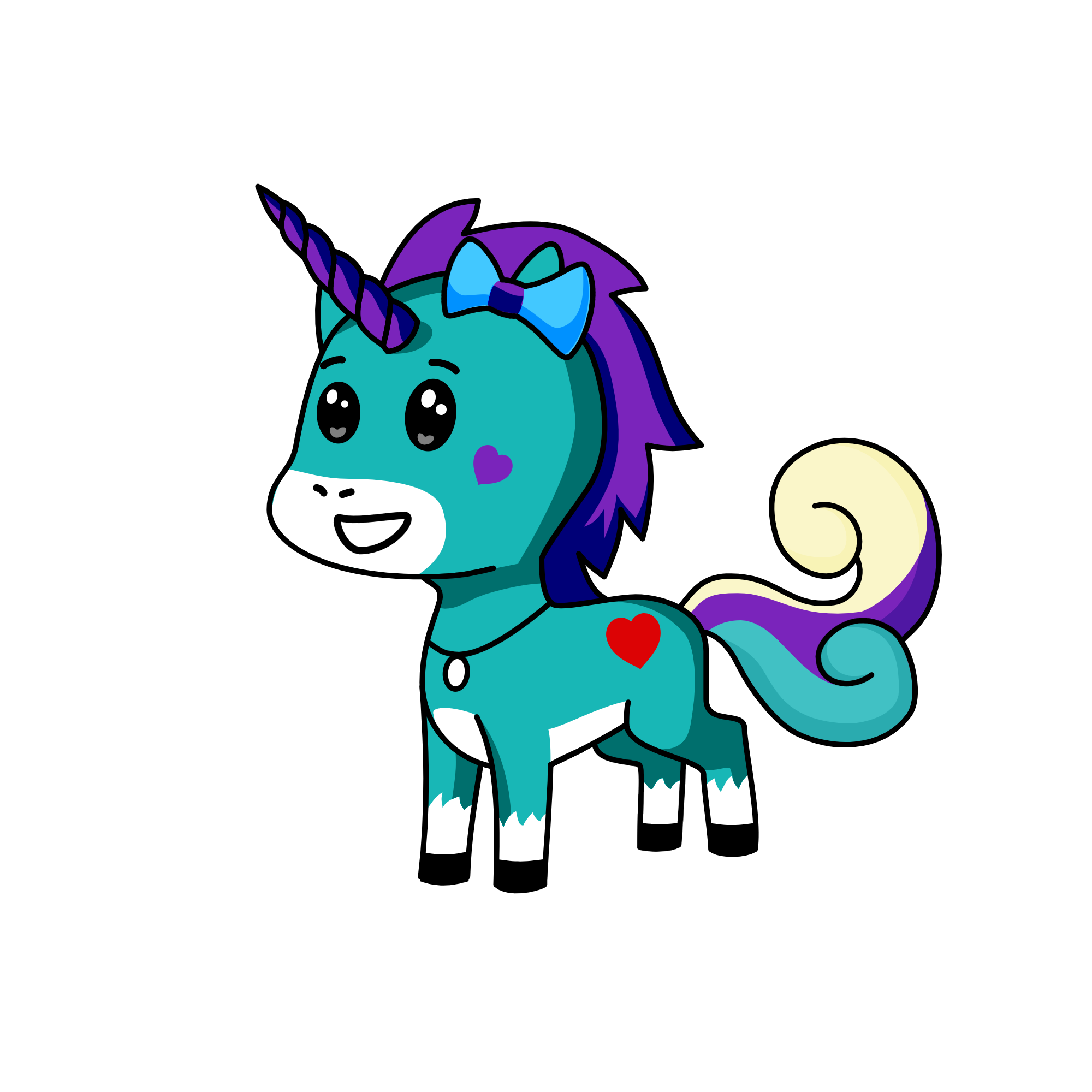 Sasha, the unicorn