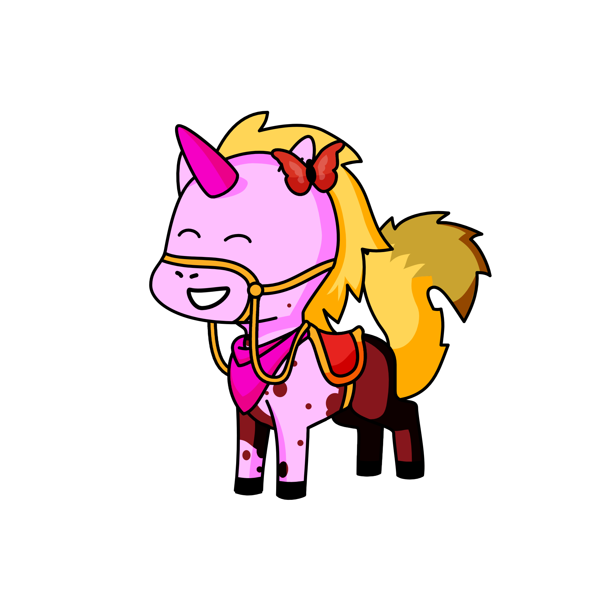Salvaje, the unicorn