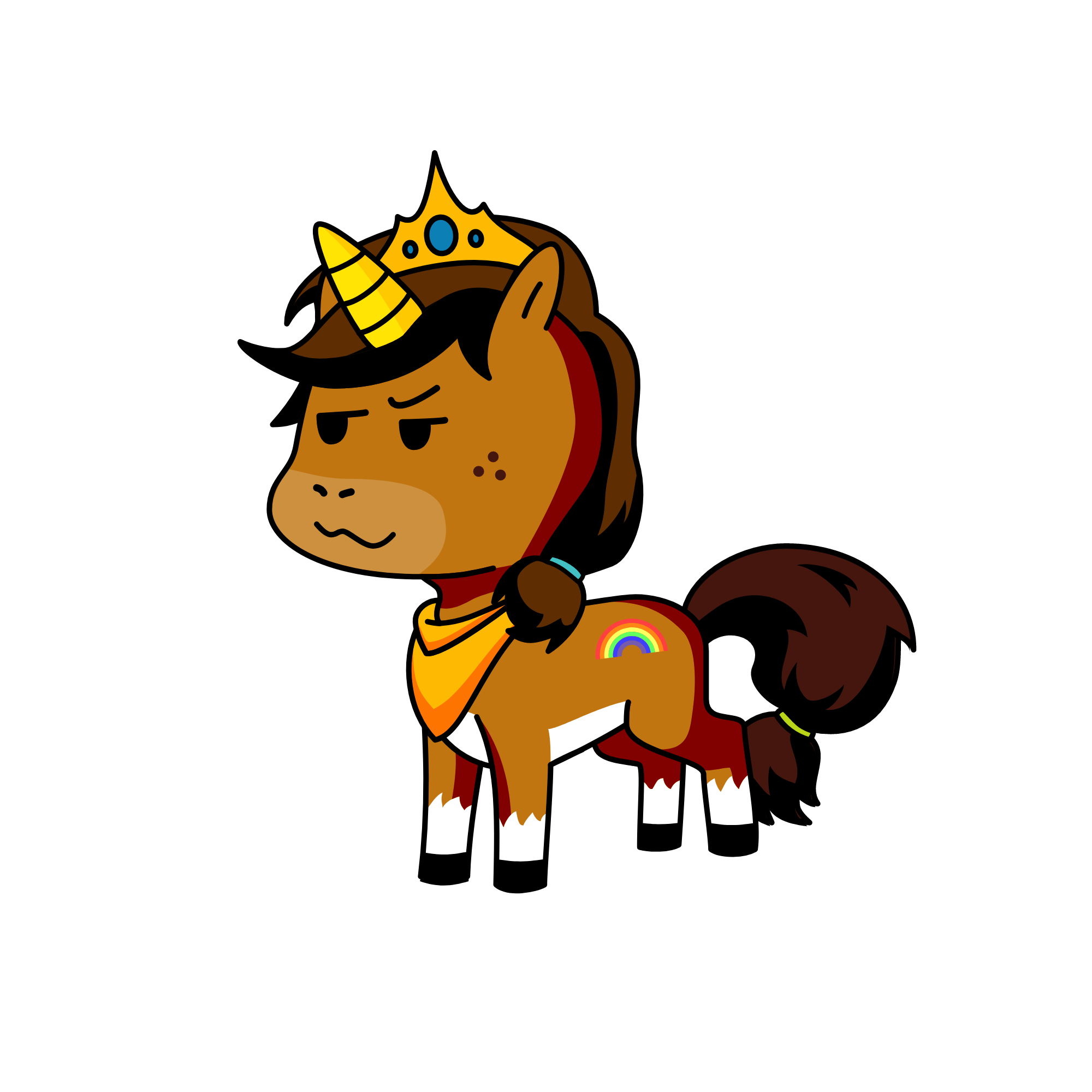 Sunny, the unicorn