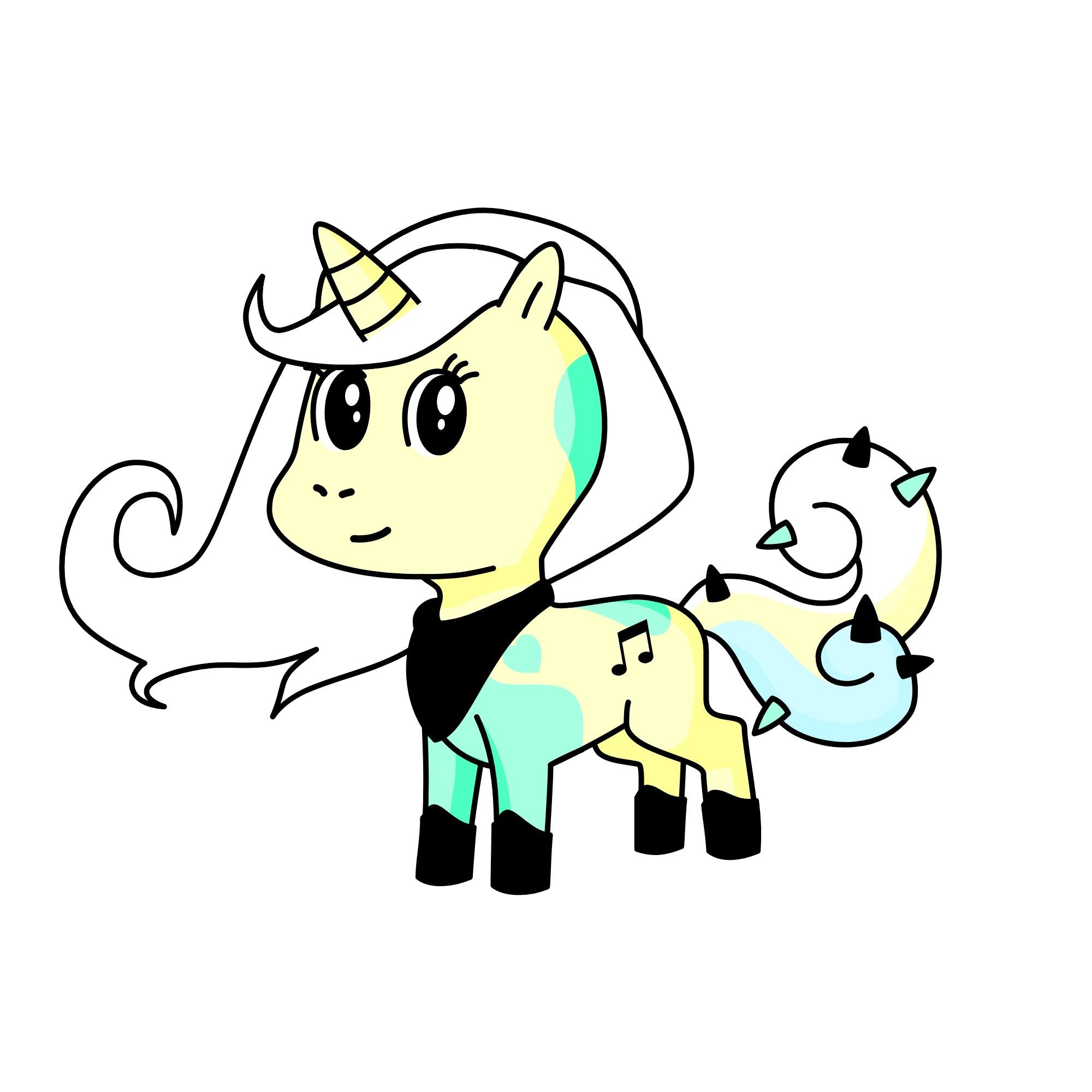 Cotton, the unicorn