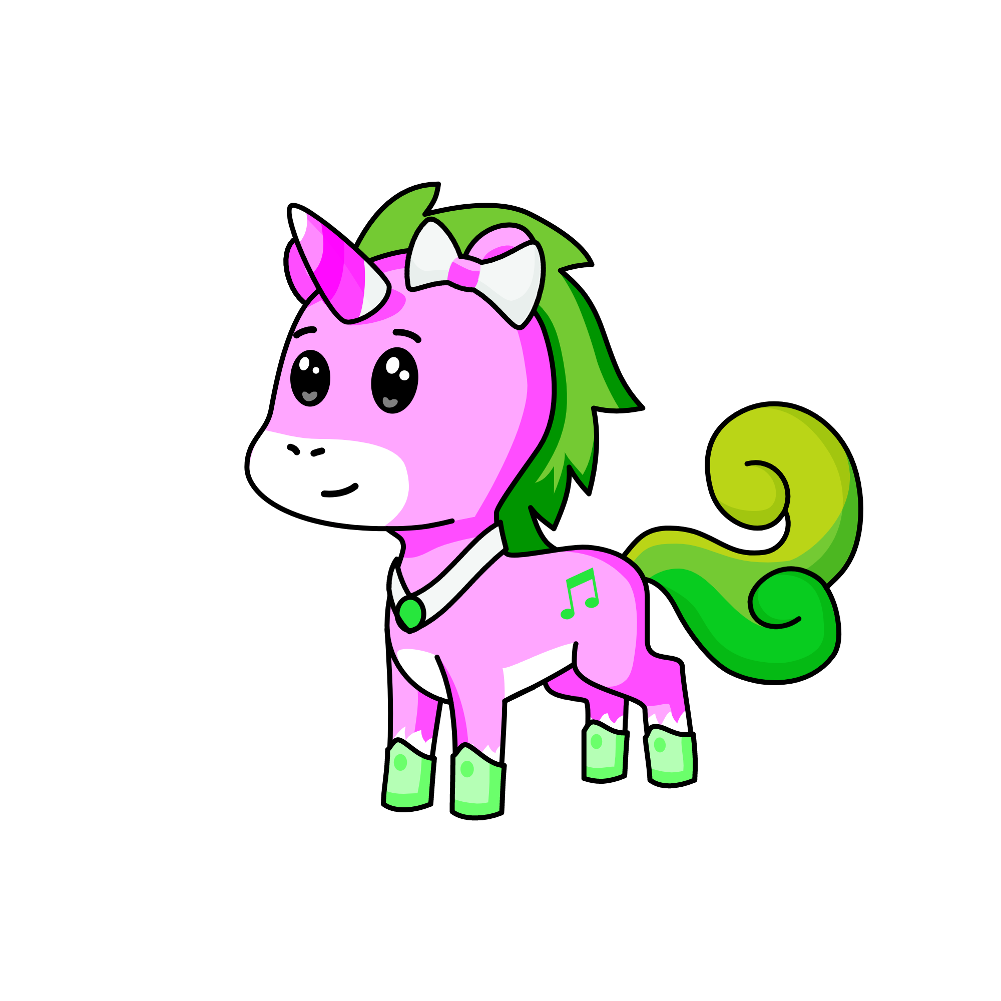 Falulu, the unicorn