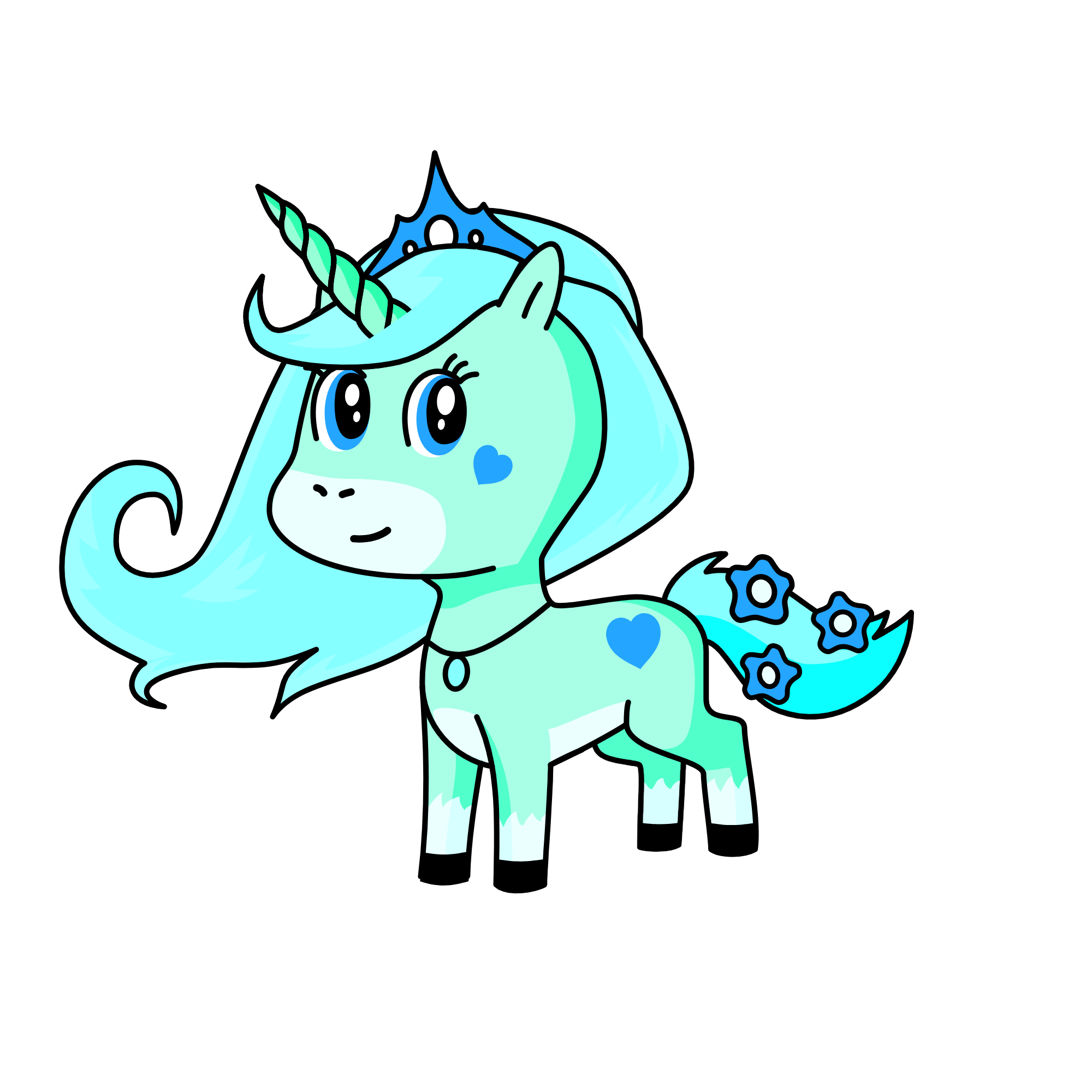 Sky-Naturity, the unicorn