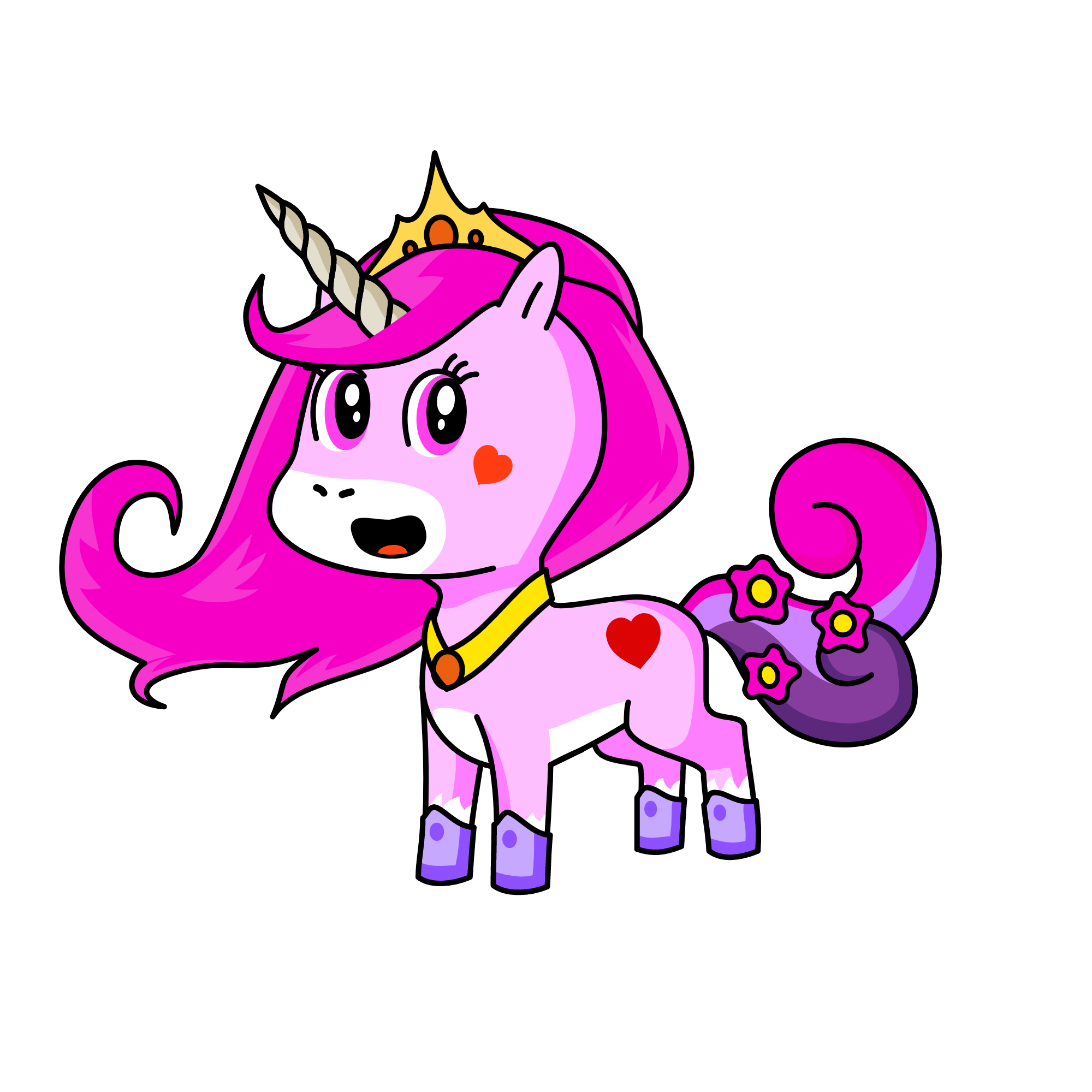 pinkie pie❤💕, the unicorn