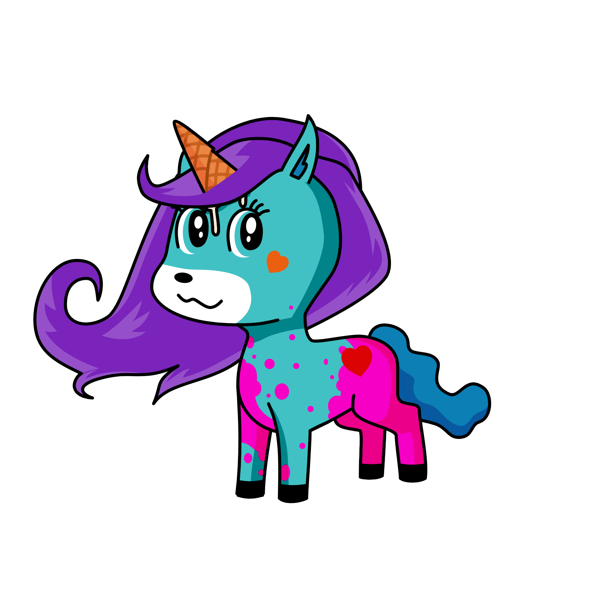 shimmer, the unicorn