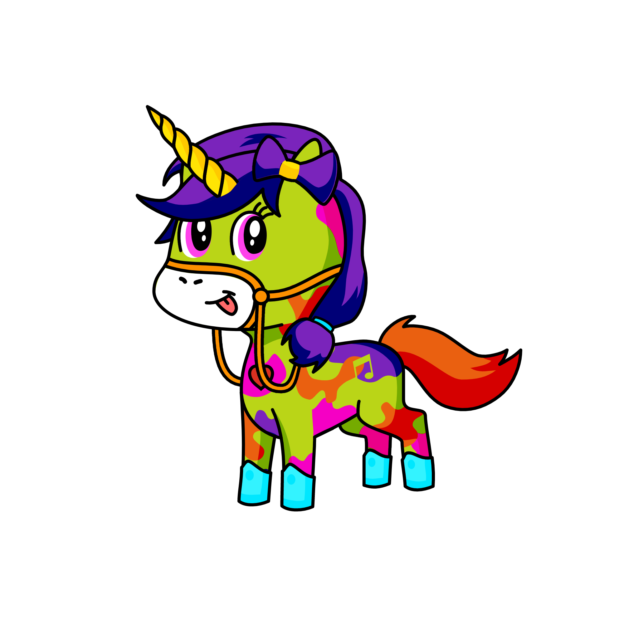 luna, the unicorn