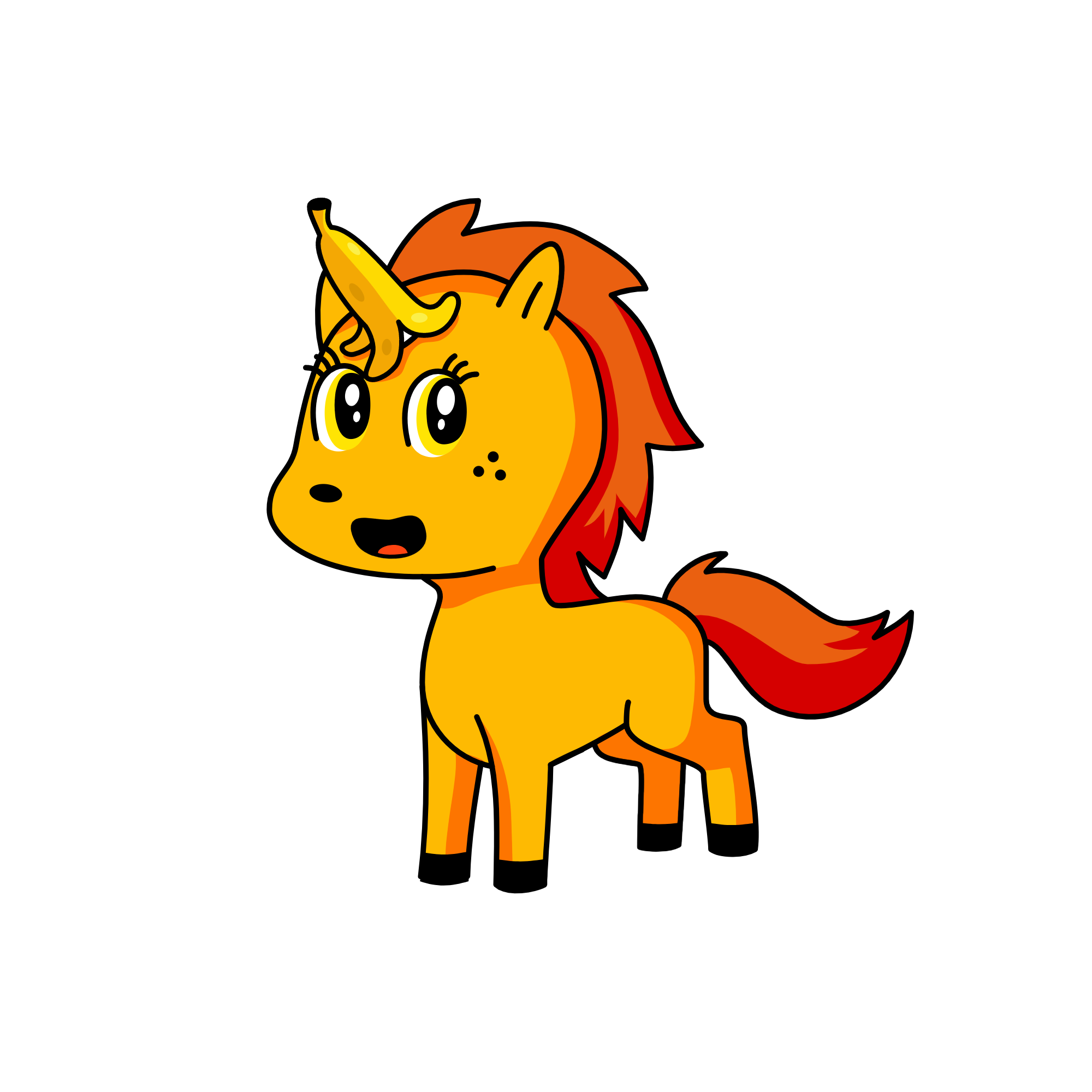 IM A BANANA, the unicorn