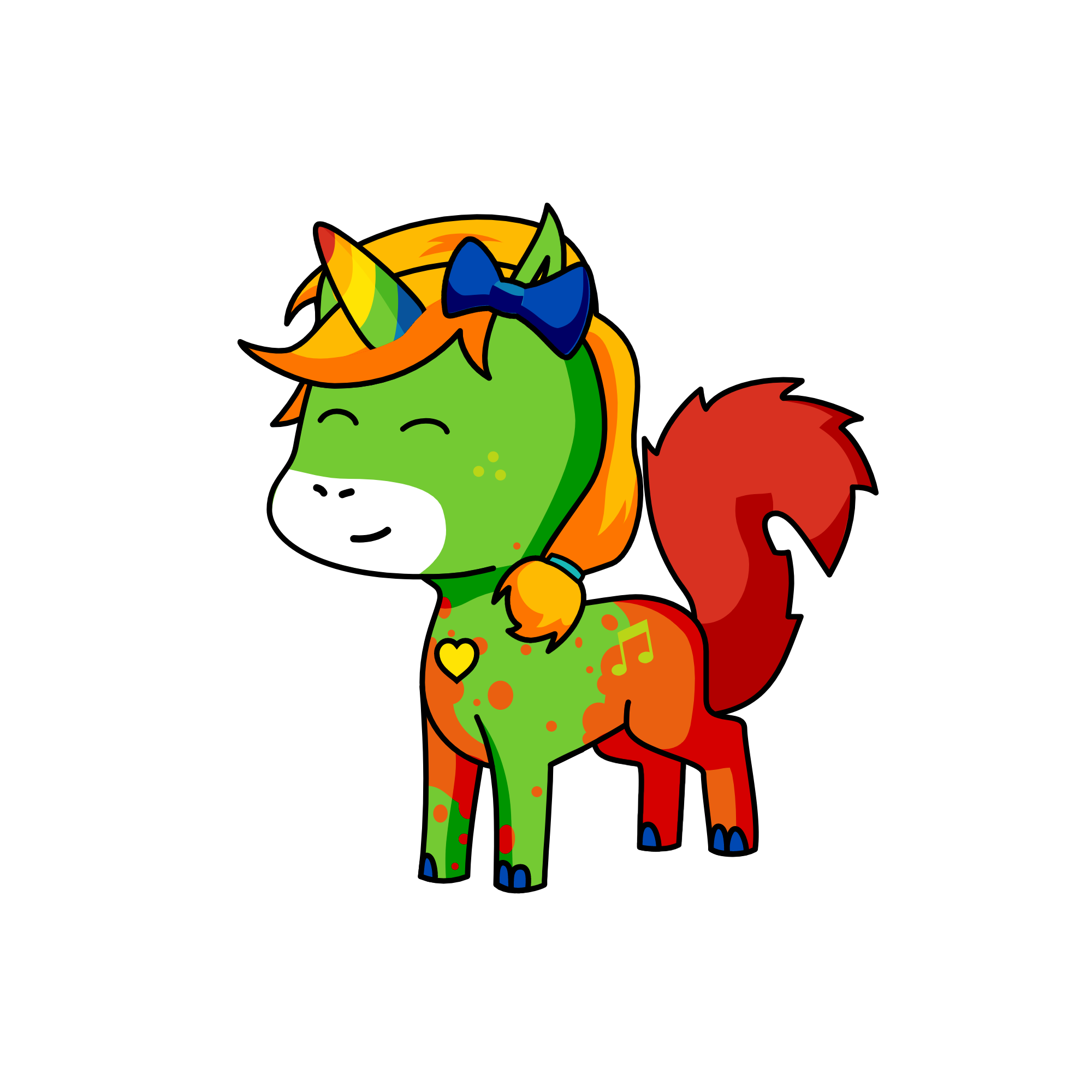 :3, the unicorn