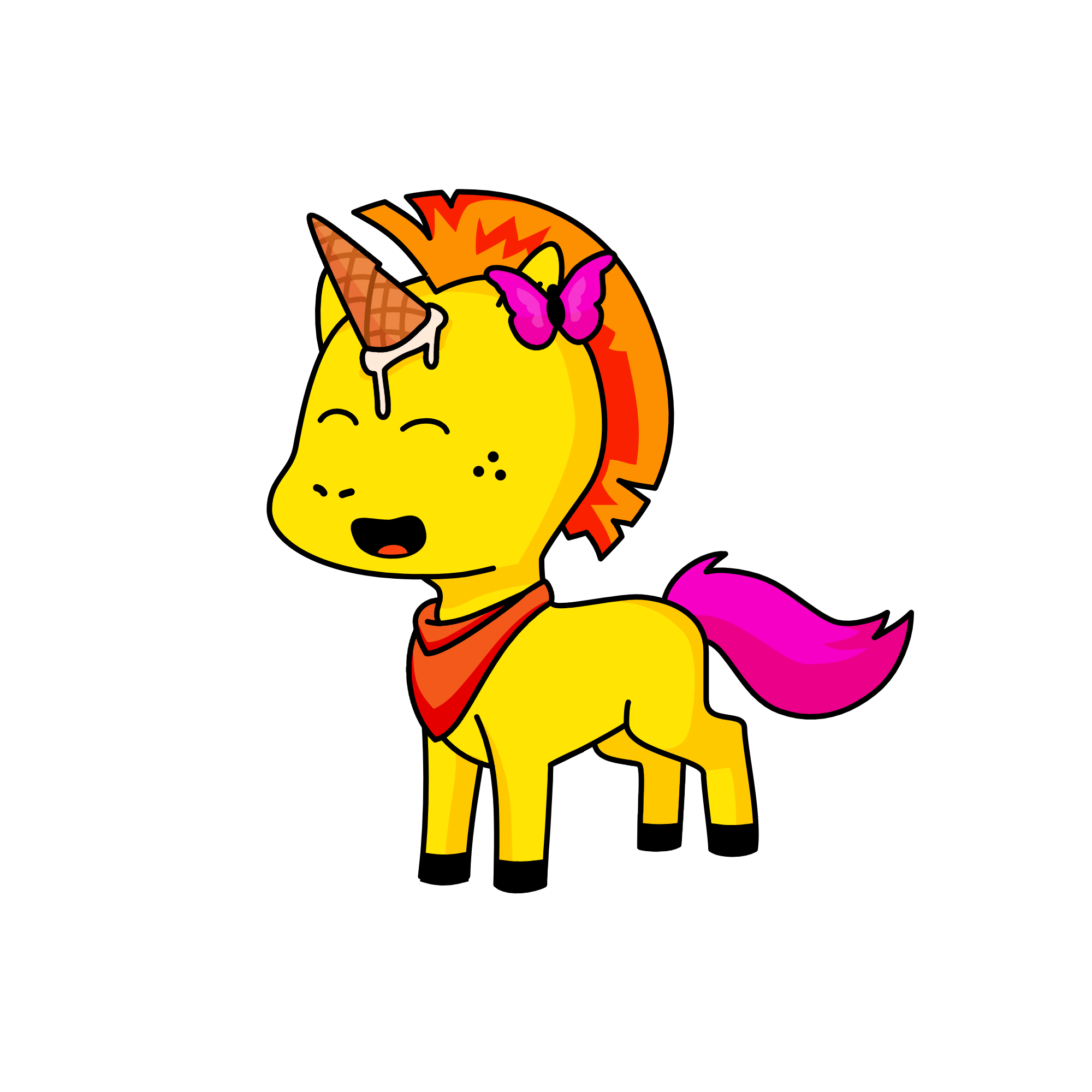 IM A UNICORN, the unicorn
