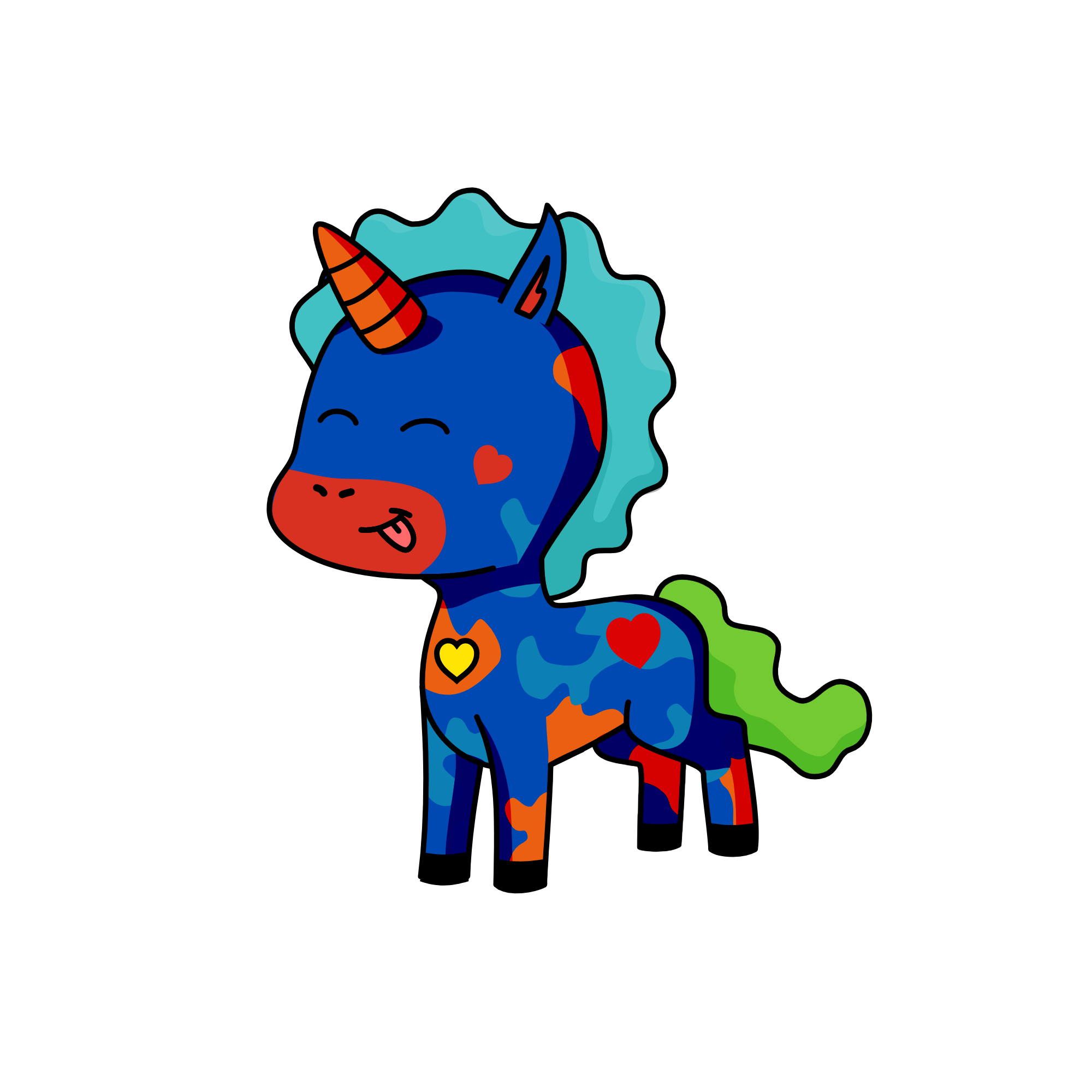 BUddy 1, the unicorn
