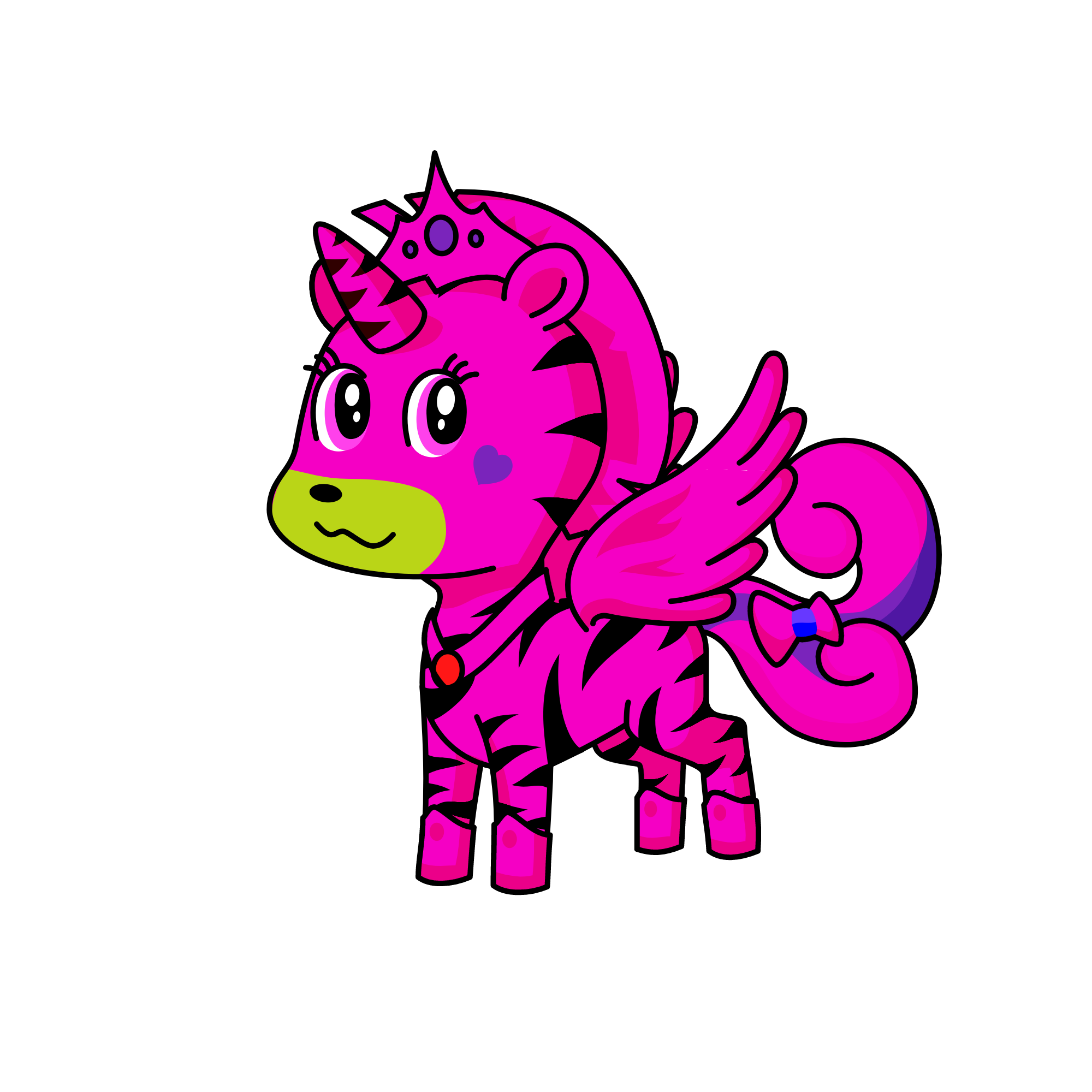 Princess Lilly, the unicorn