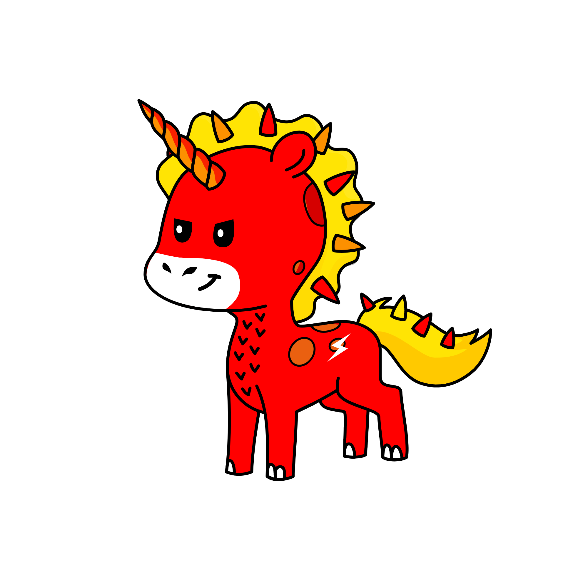 fire hearted, the unicorn