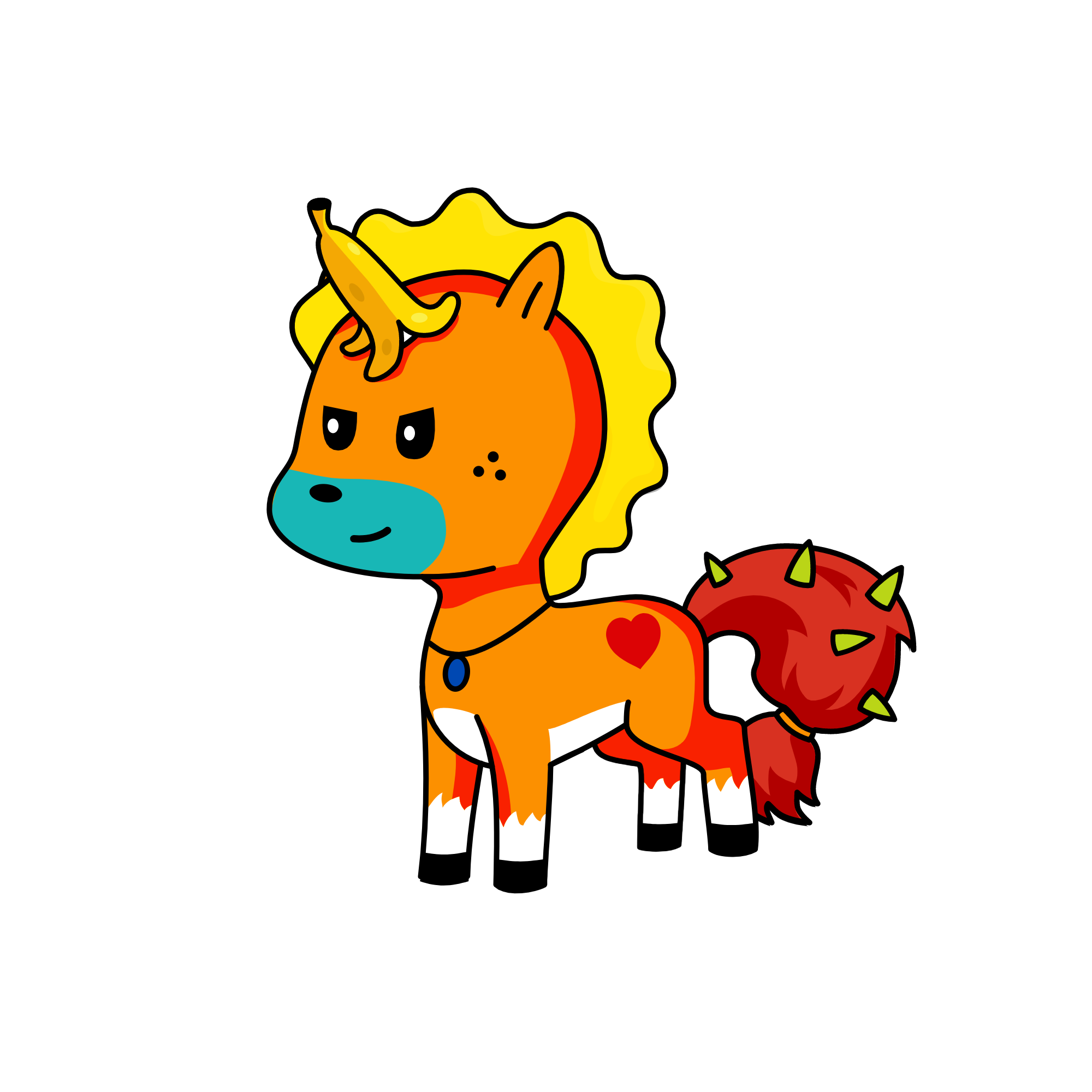 rocky roaday, the unicorn