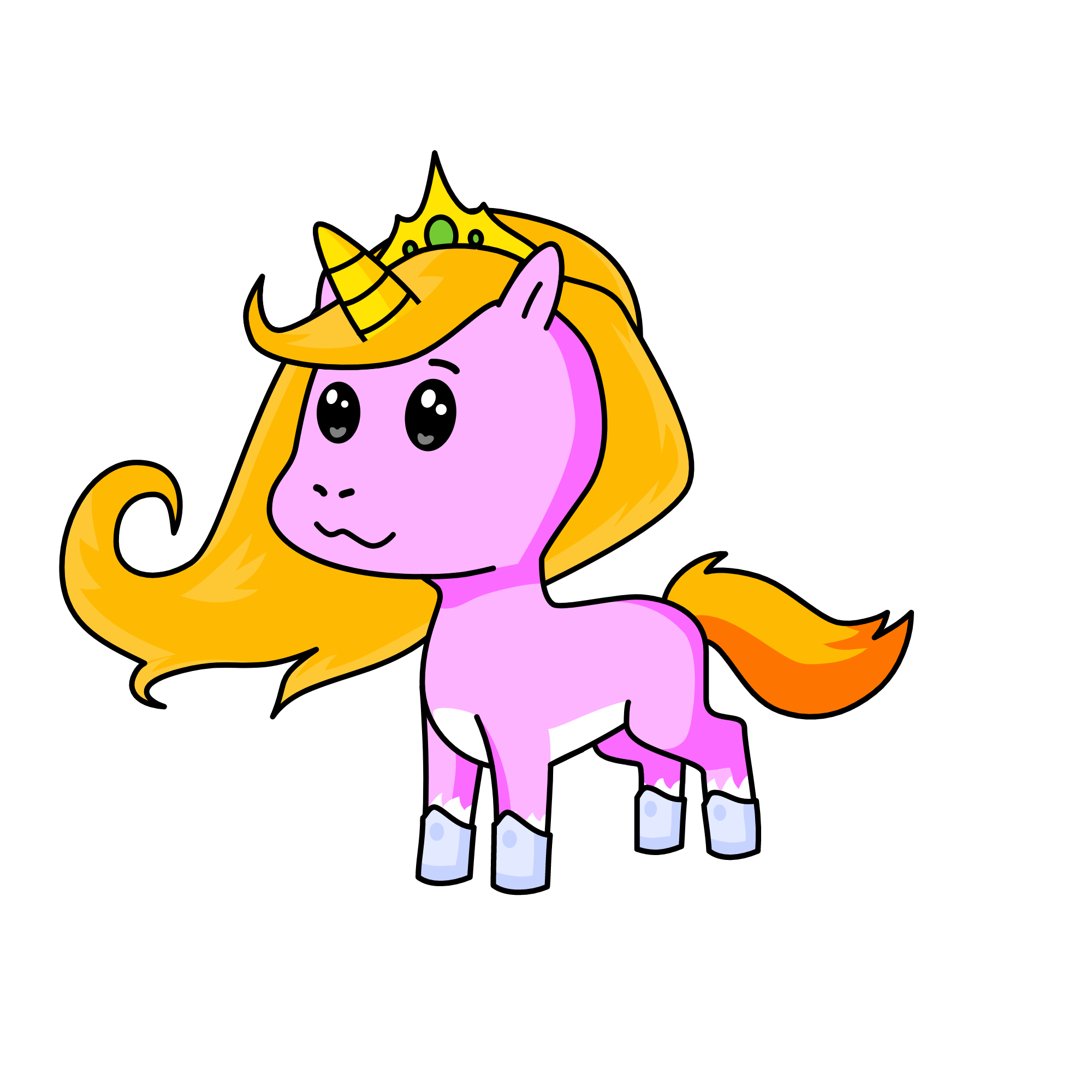 Dama Fantasma, the unicorn