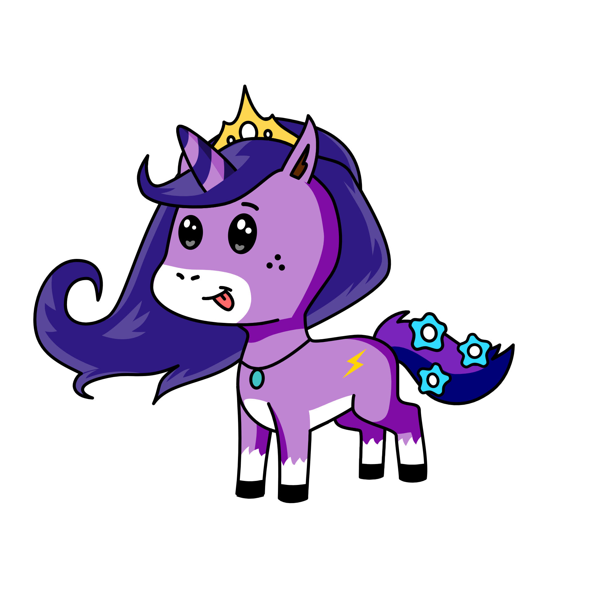 cloud, the unicorn