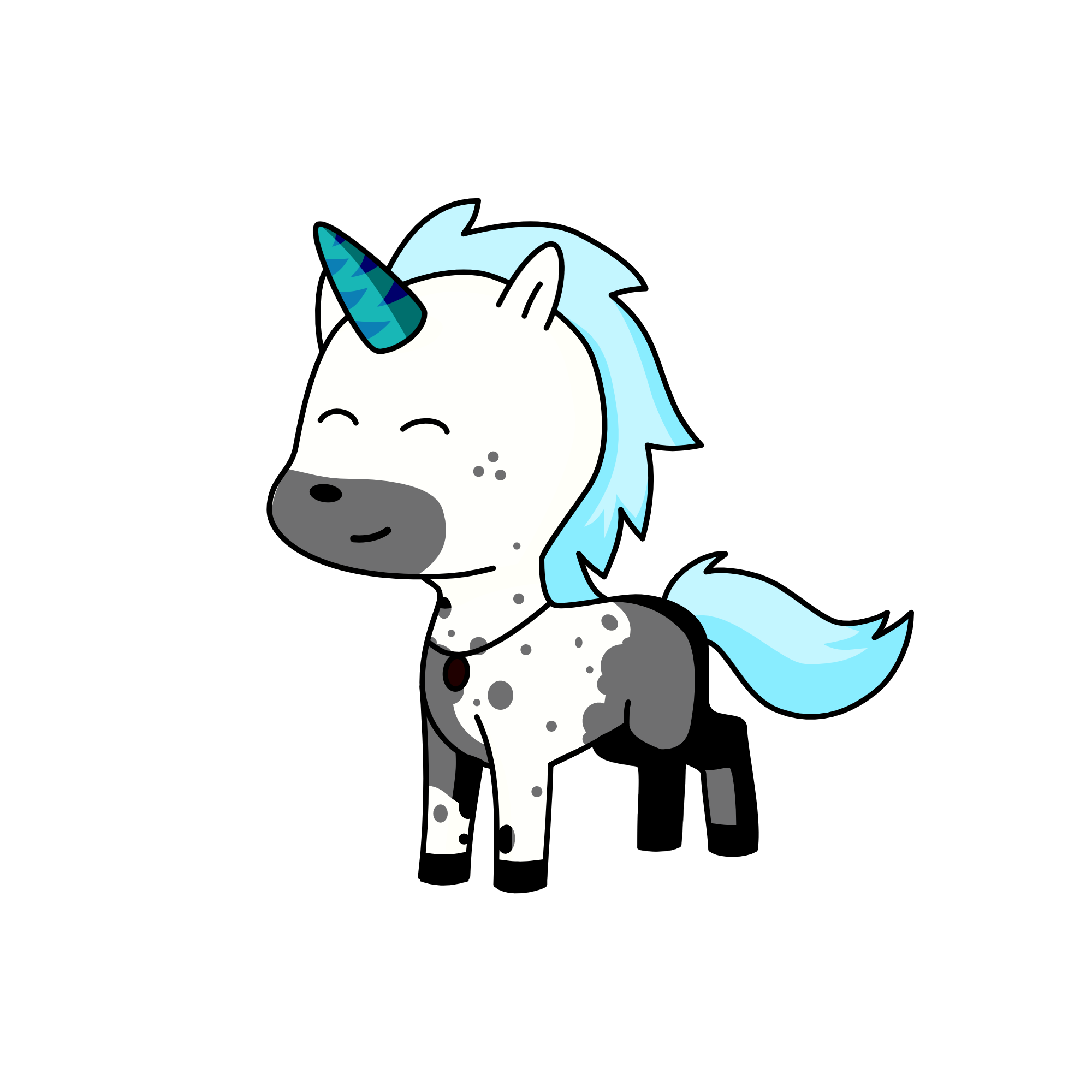 snow, the unicorn