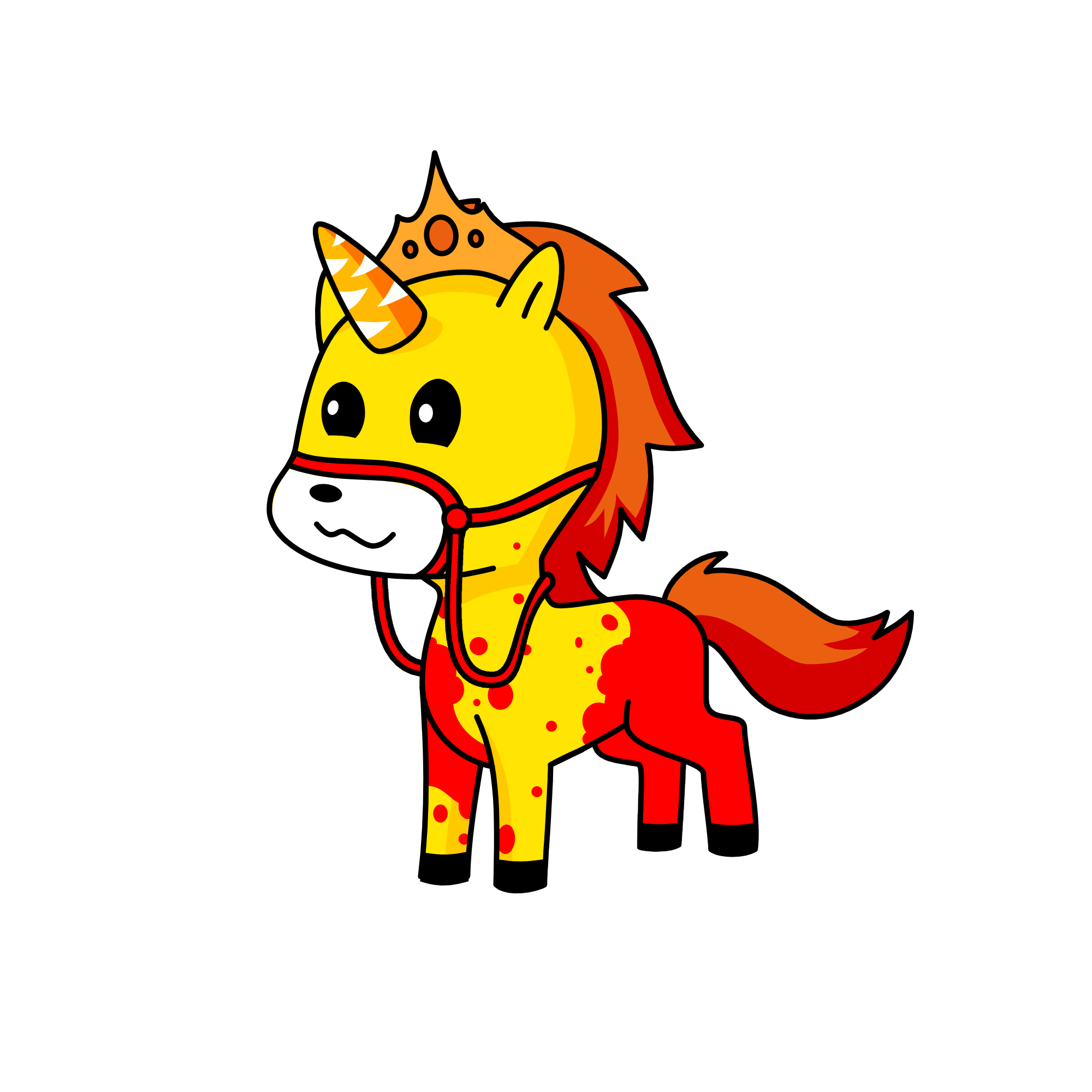 Sandy, the unicorn