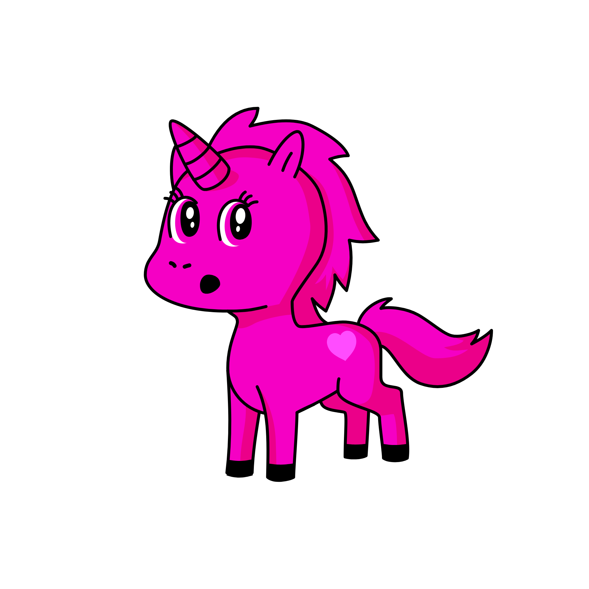 Sunburn, the unicorn
