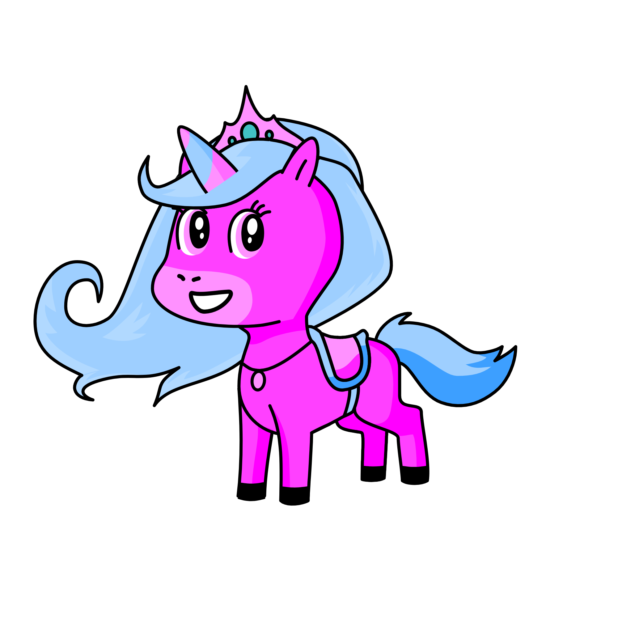 cotton candicorn, the unicorn