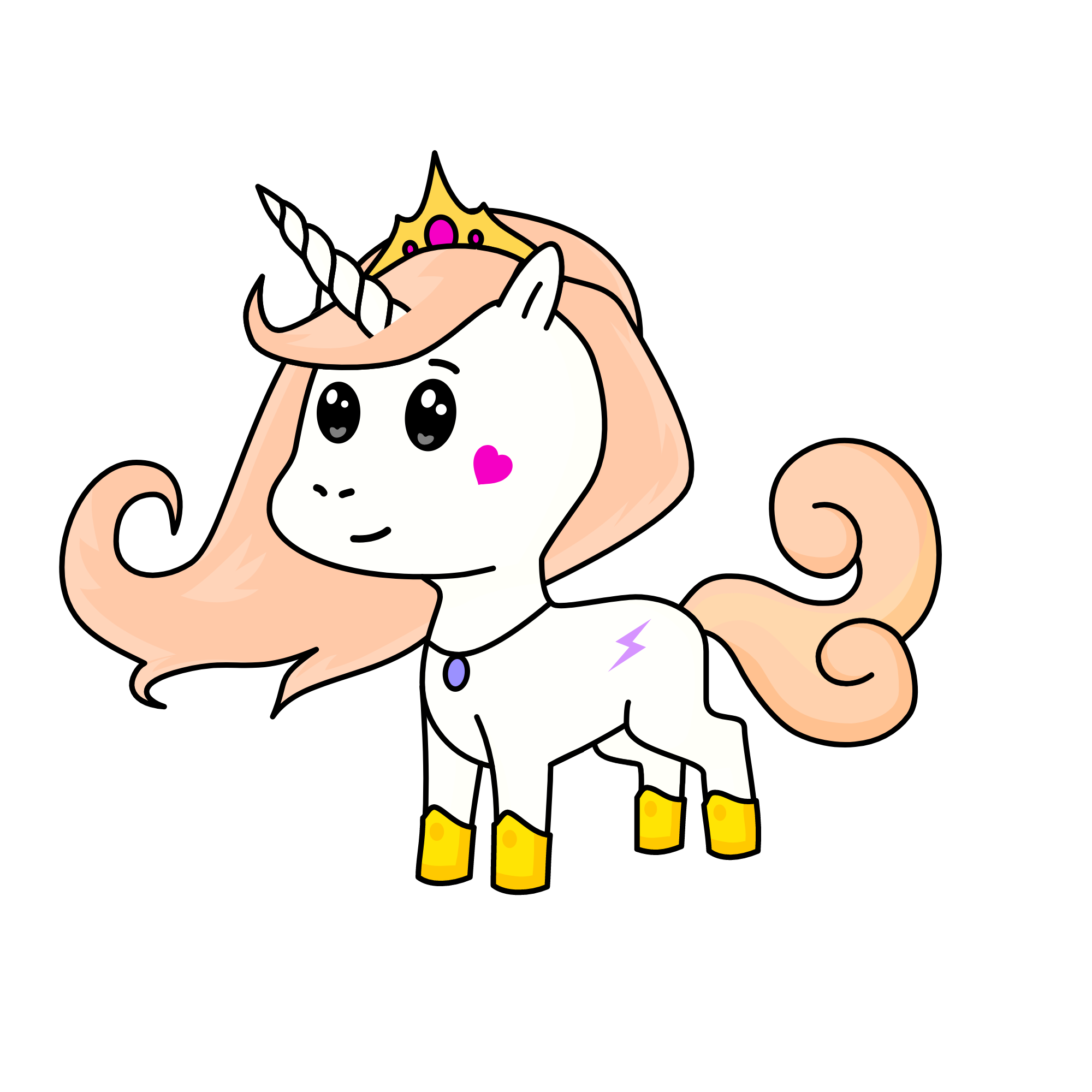 Sunny, the unicorn