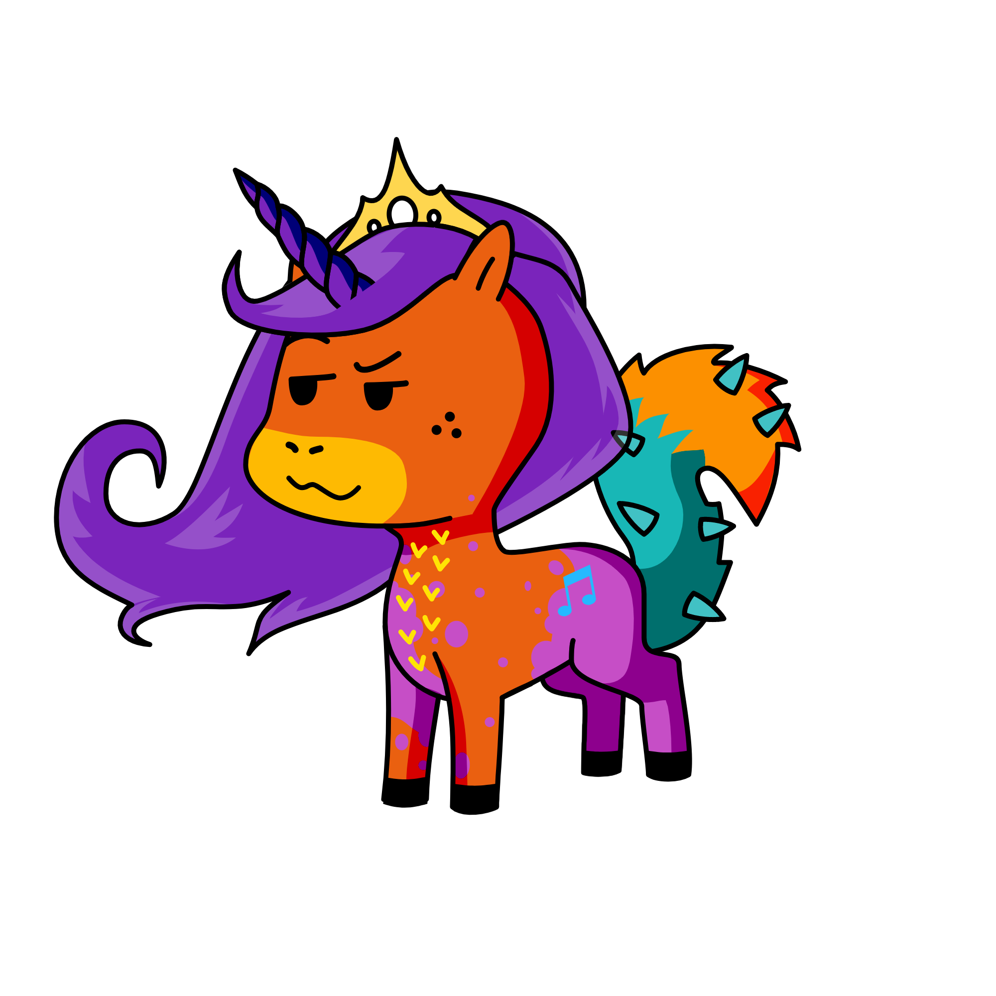 LALALALALALALA, the unicorn