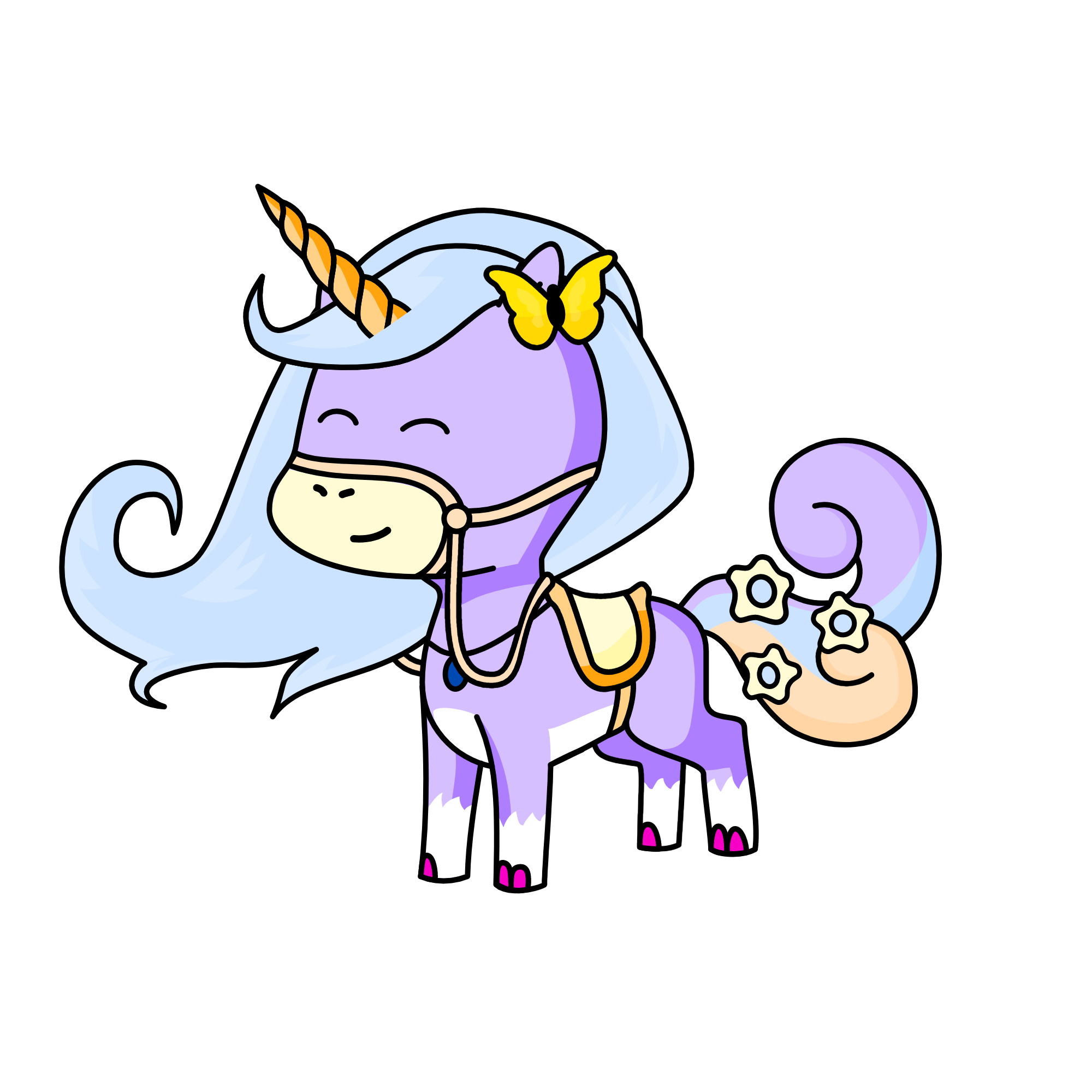 Dark, the unicorn