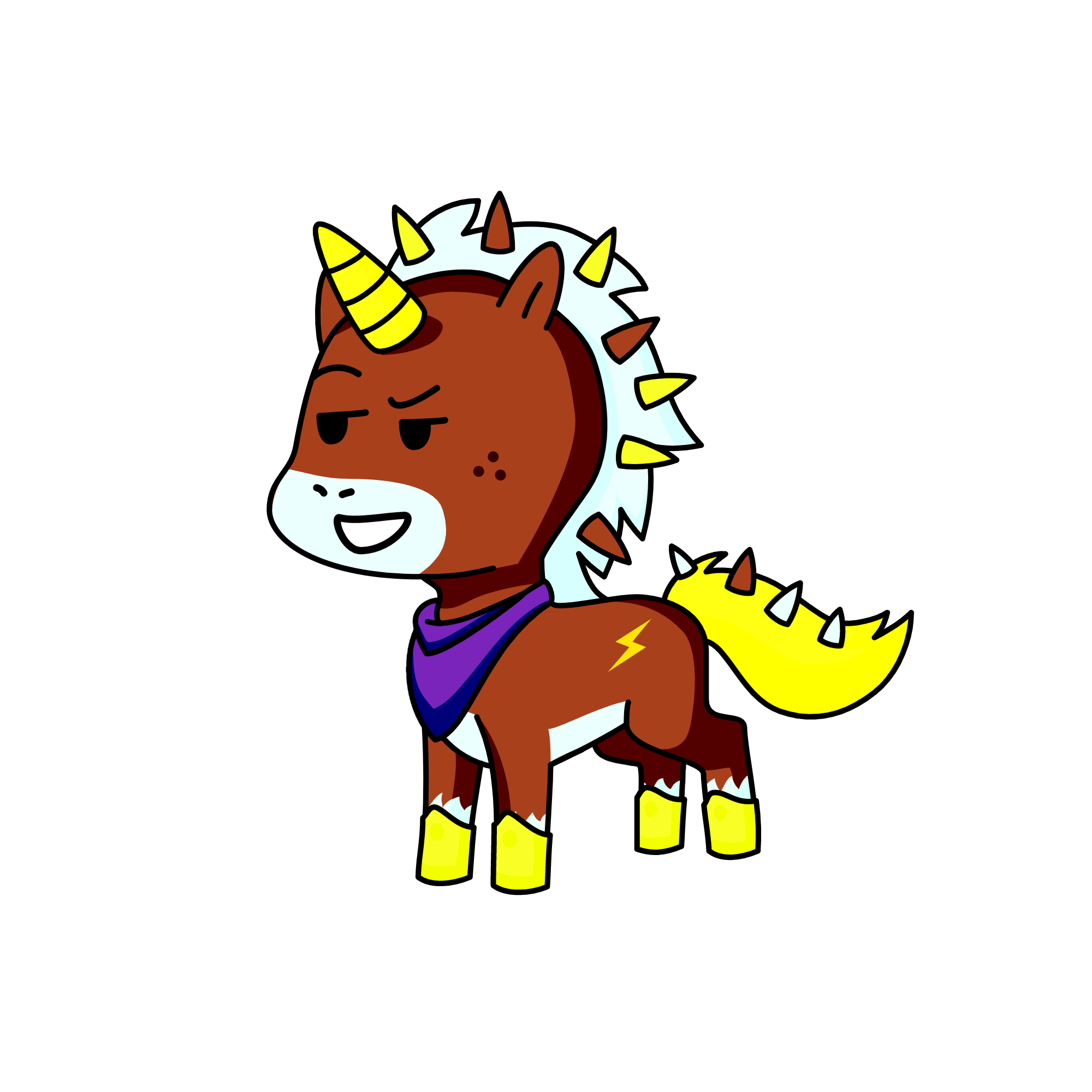 eagle, the unicorn