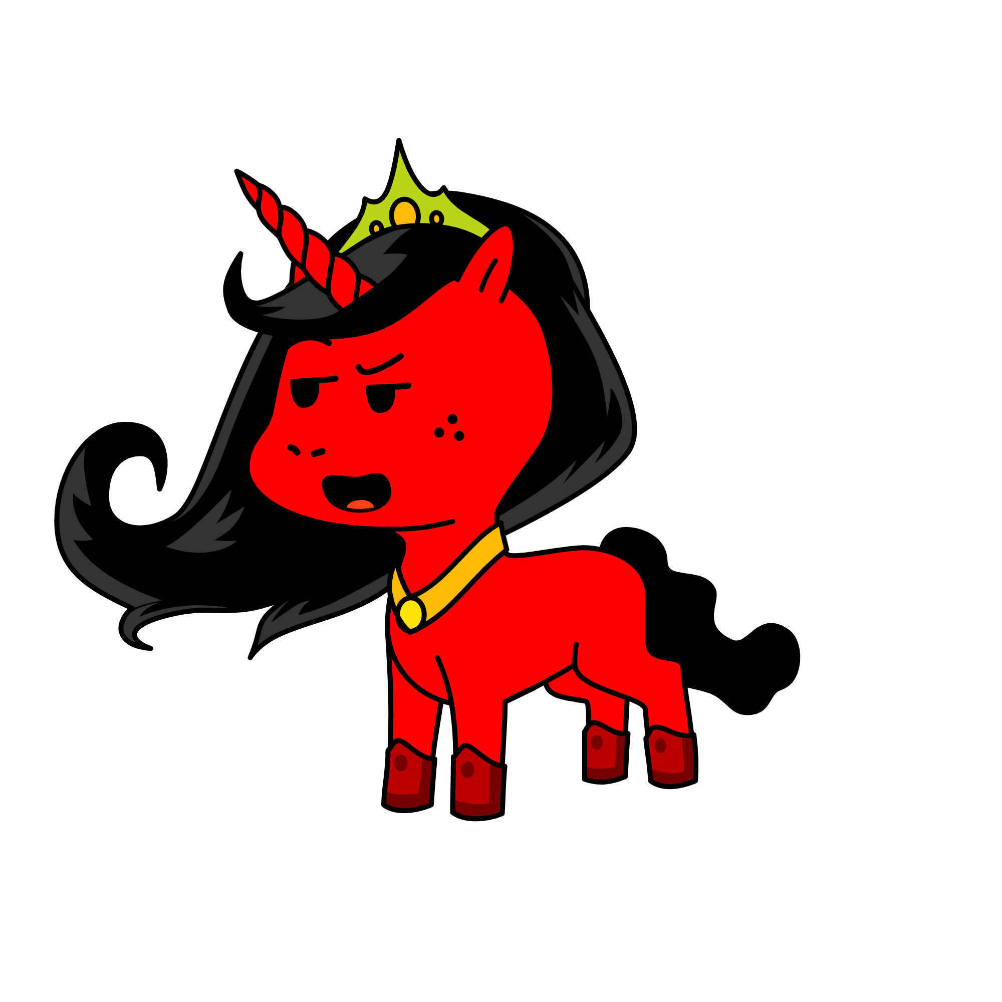 bad girl, the unicorn