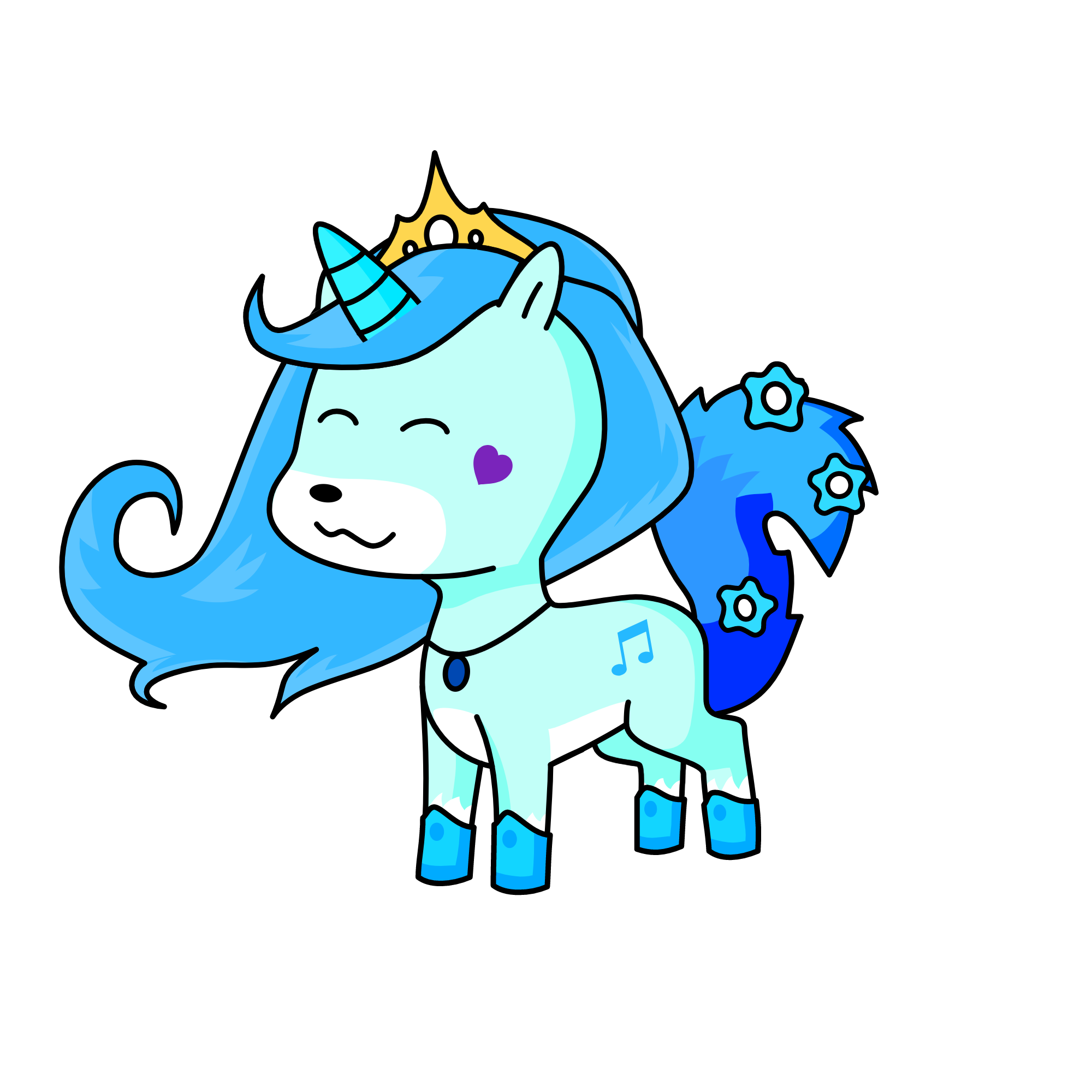 Snowflake, the unicorn