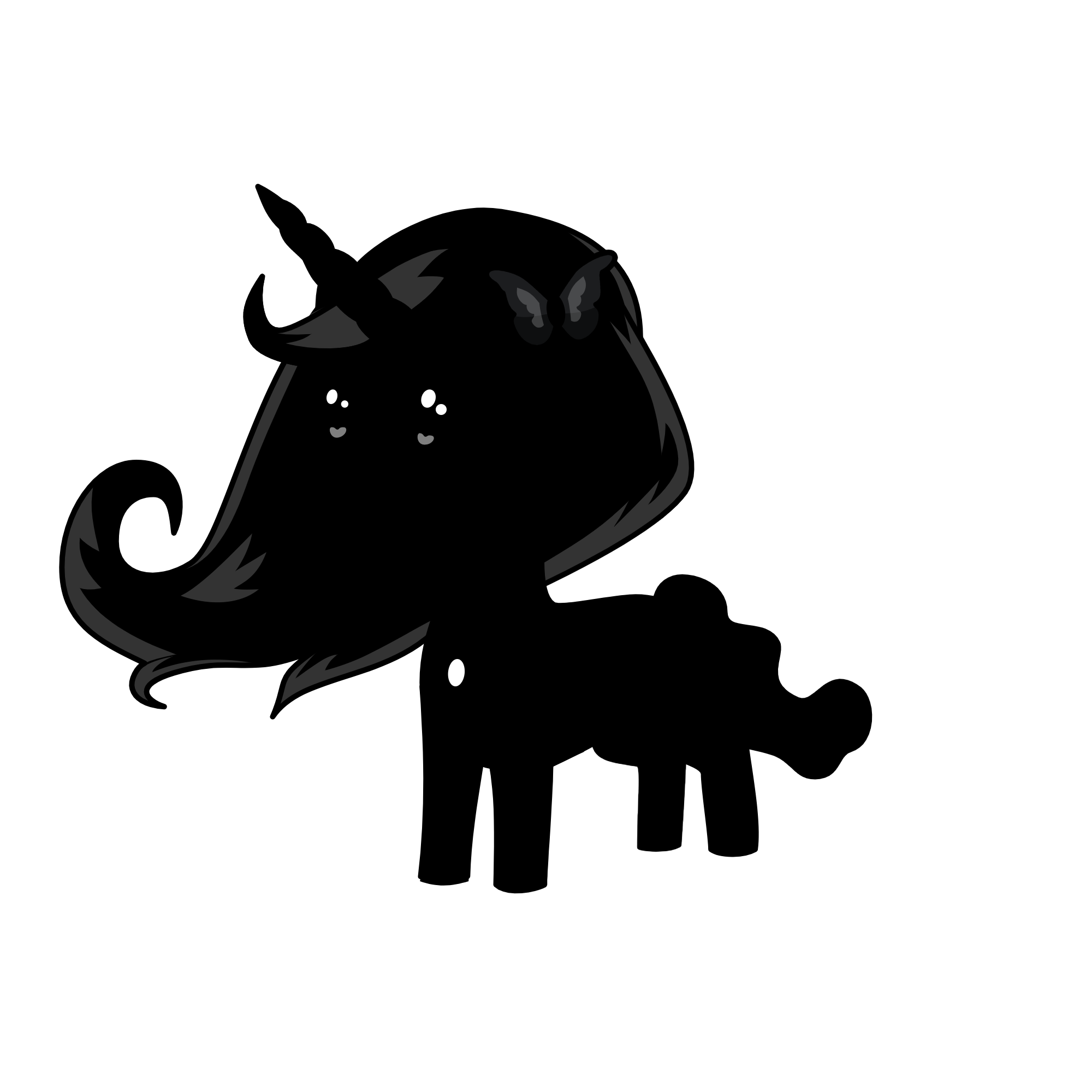 Darker, the unicorn