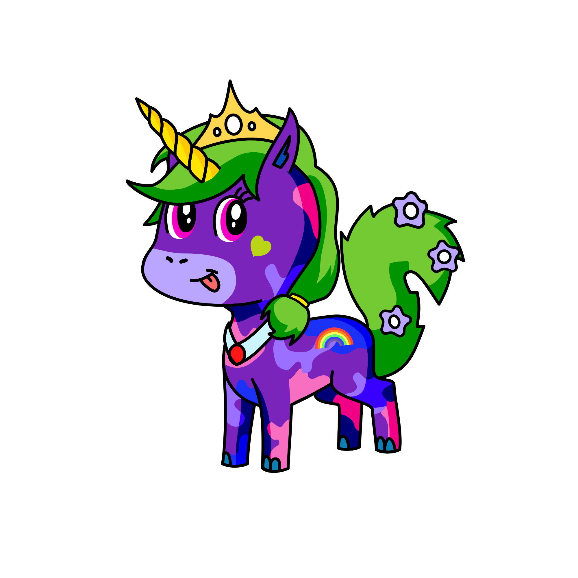ники, the unicorn