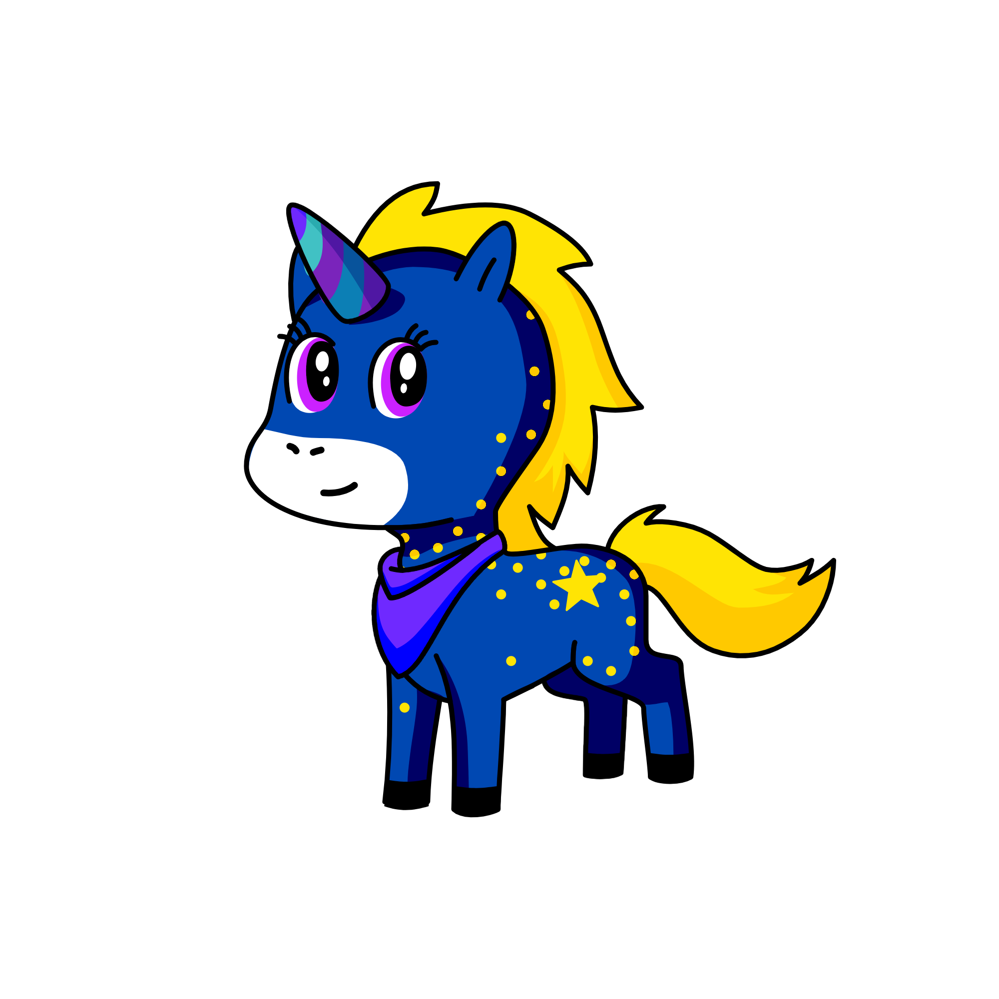 Stella , the unicorn